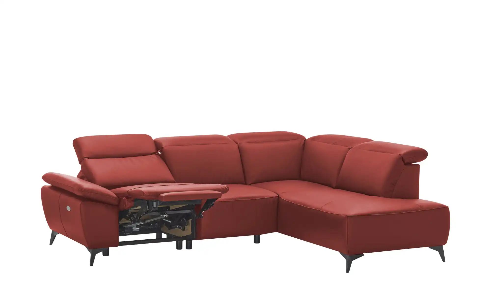 Thumbnail - uno Ecksofa Belfast ¦ rot ¦ Maße (cm): B: 260 H: 100 T: 203.0 Polstermöbel > Sofas > Ecksofas - Höffner