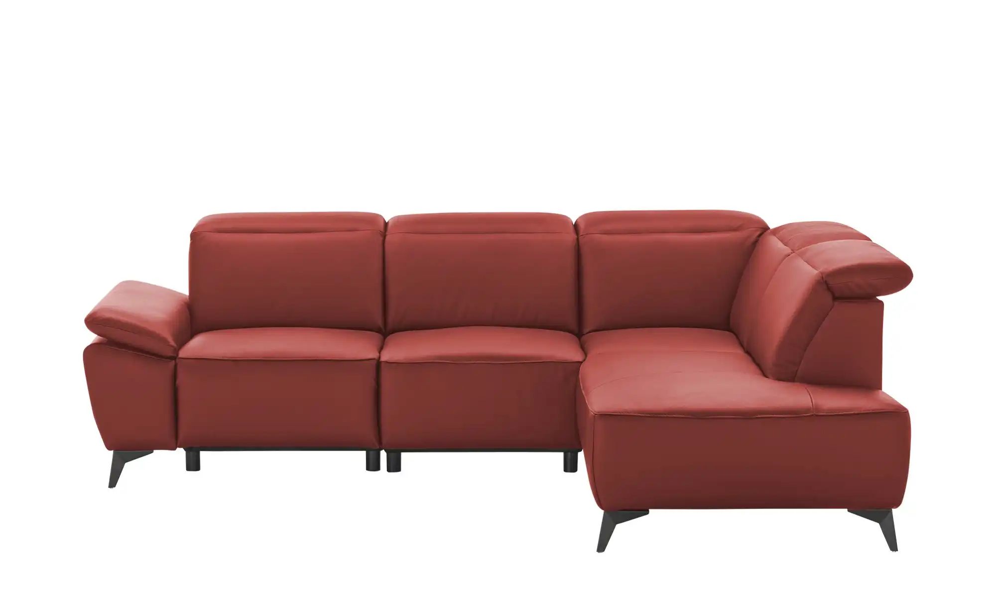 uno Ecksofa  Belfast ¦ rot ¦ Maße (cm): B: 260 H: 100 T: 203.0 Polstermöbel günstig online kaufen
