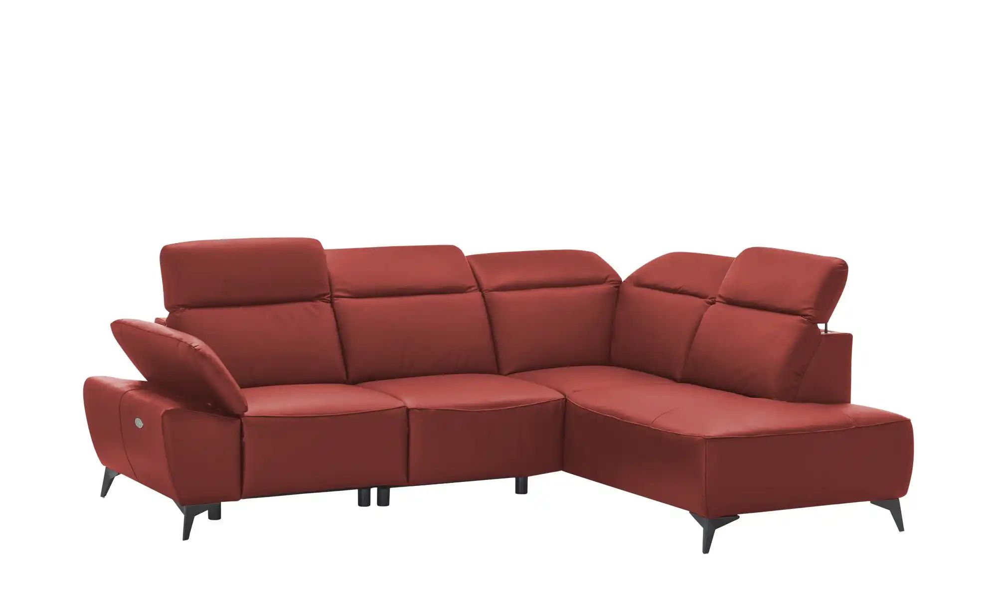 Thumbnail - uno Ecksofa Belfast ¦ rot ¦ Maße (cm): B: 260 H: 100 T: 203.0 Polstermöbel > Sofas > Ecksofas - Höffner
