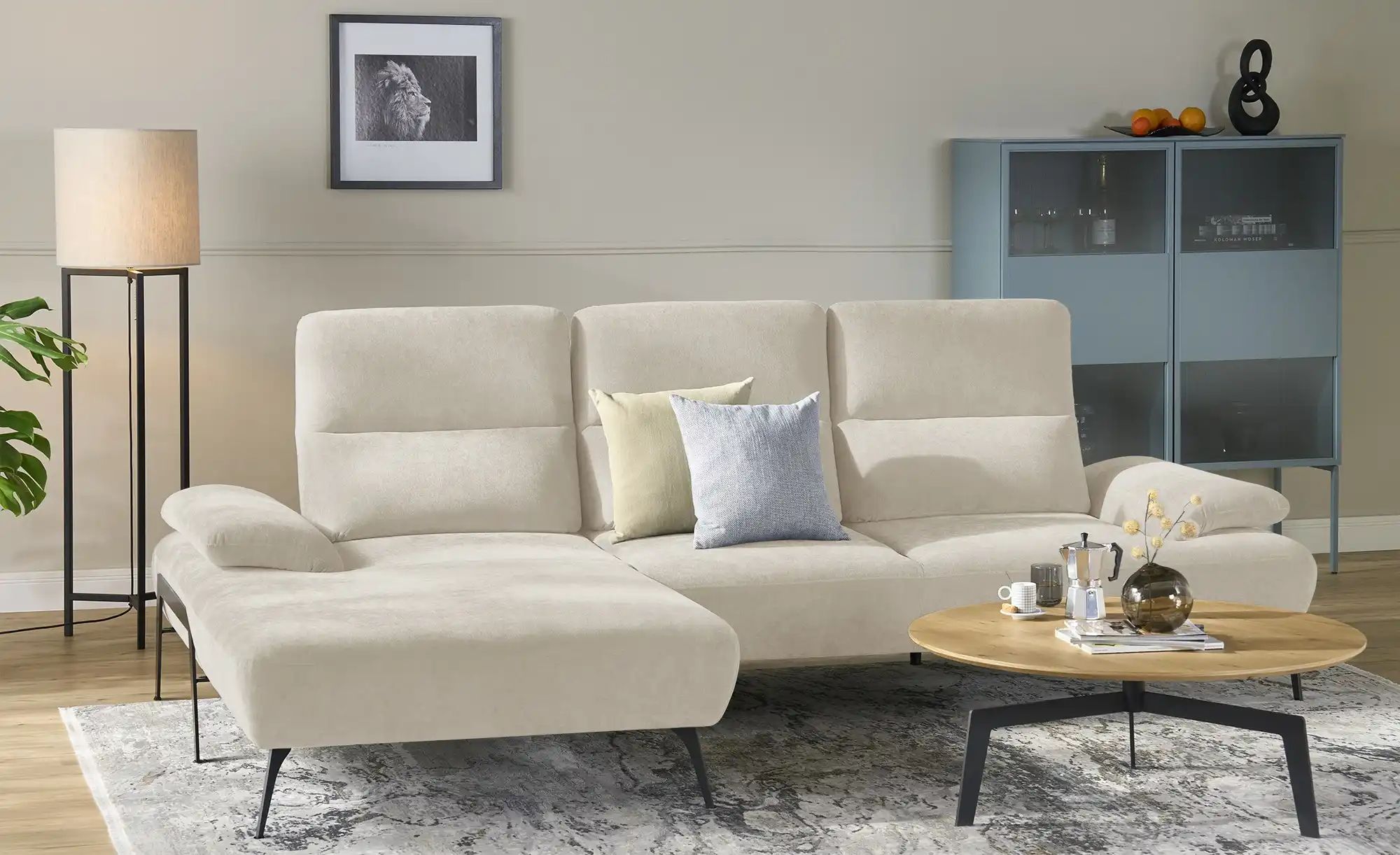 switch Ecksofa  Cesar ¦ beige ¦ Maße (cm): B: 288 H: 102 T: 183.0 Polstermö günstig online kaufen