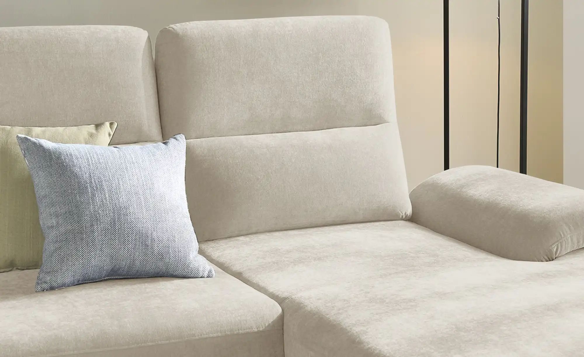 Thumbnail - switch Ecksofa Cesar ¦ beige ¦ Maße (cm): B: 288 H: 102 T: 183.0 Polstermöbel > Sofas > Ecksofas - Höffner