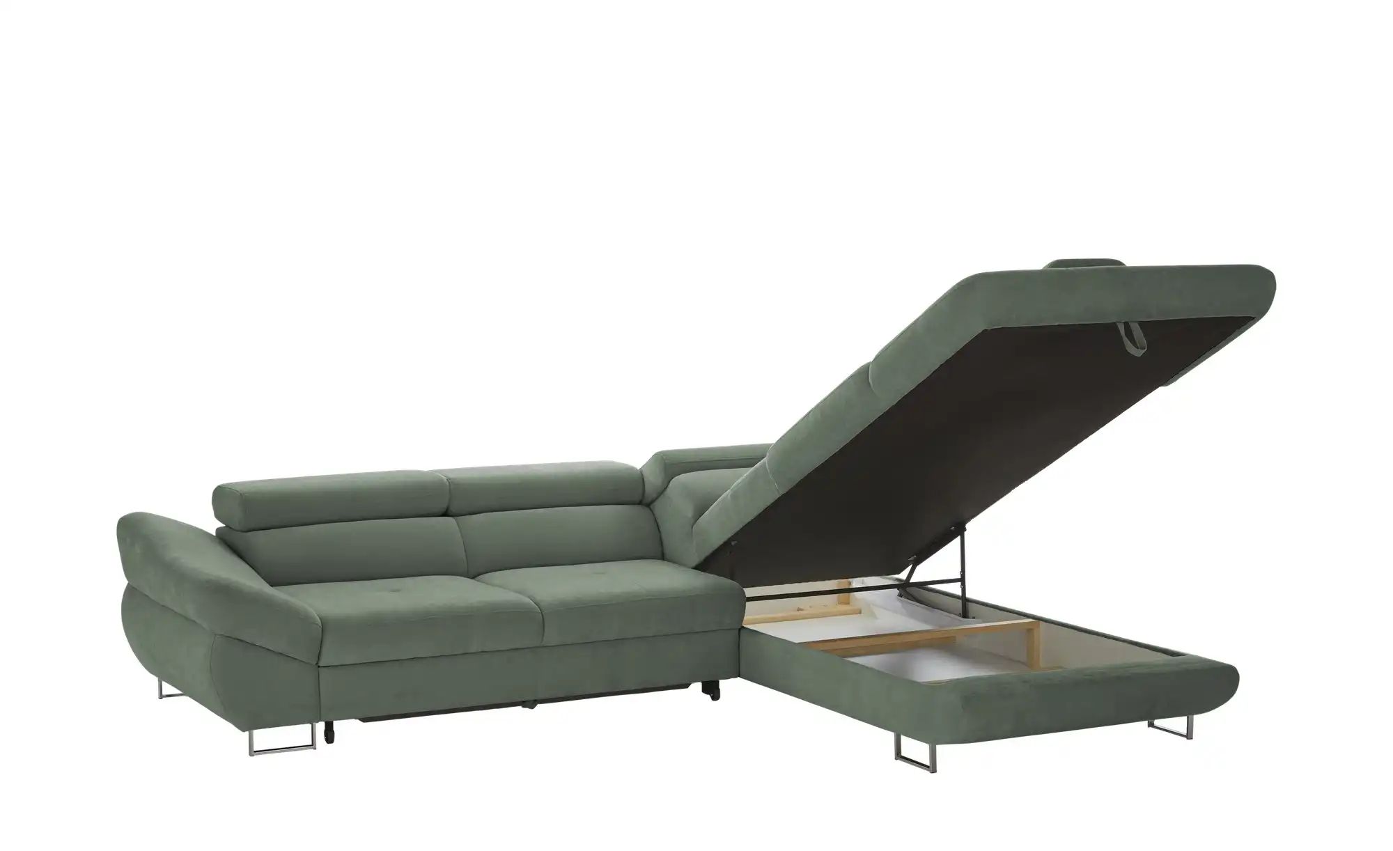 Thumbnail - switch Ecksofa Fabio ¦ grün ¦ Maße (cm): B: 280 H: 69 T: 235.0 Polstermöbel > Sofas > Ecksofas - Höffner