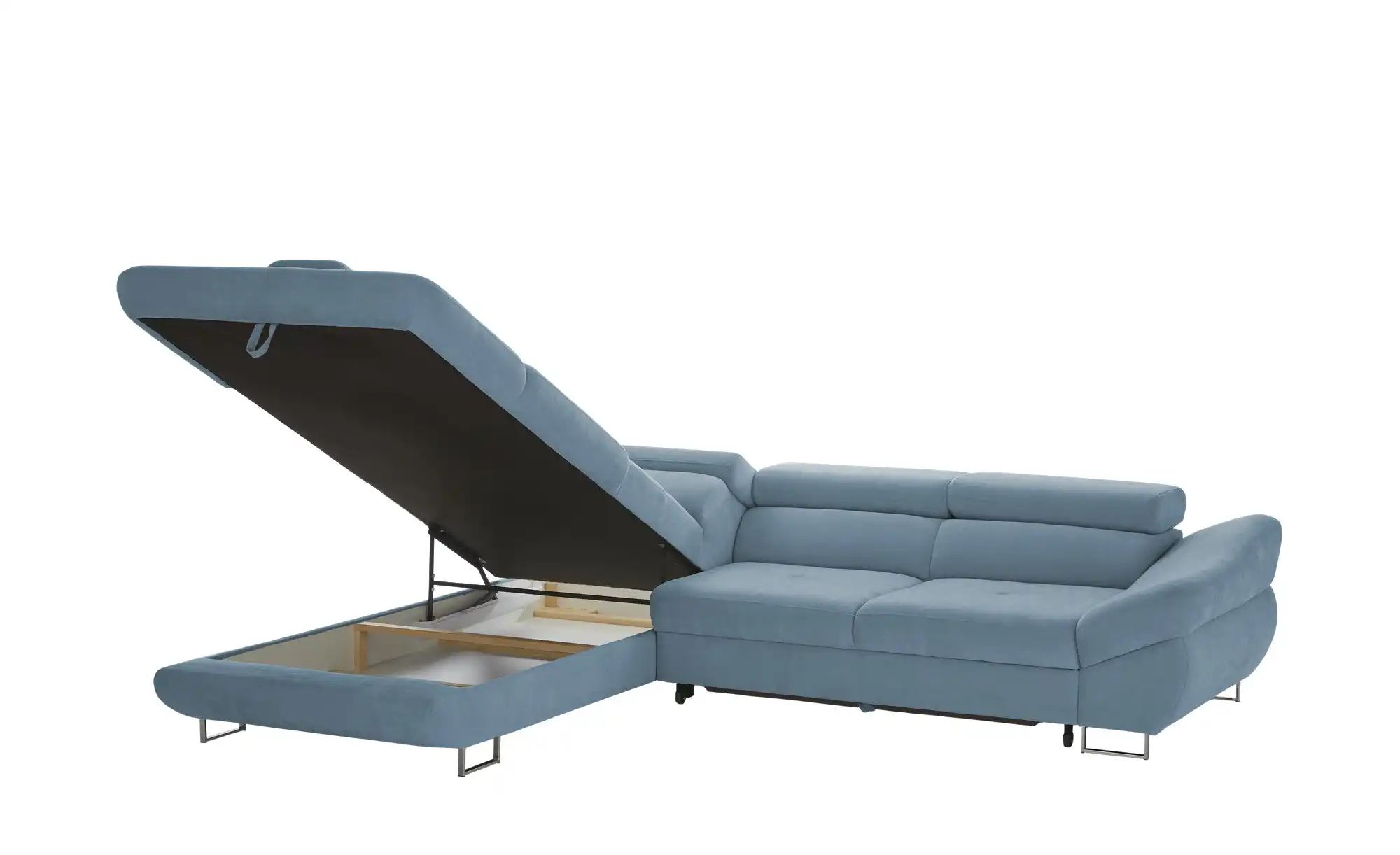 Thumbnail - switch Ecksofa  Fabio ¦ blau ¦ Maße (cm): B: 280 H: 69 T: 235.0 Polstermöbel > Sofas > Ecksofas - Höffner