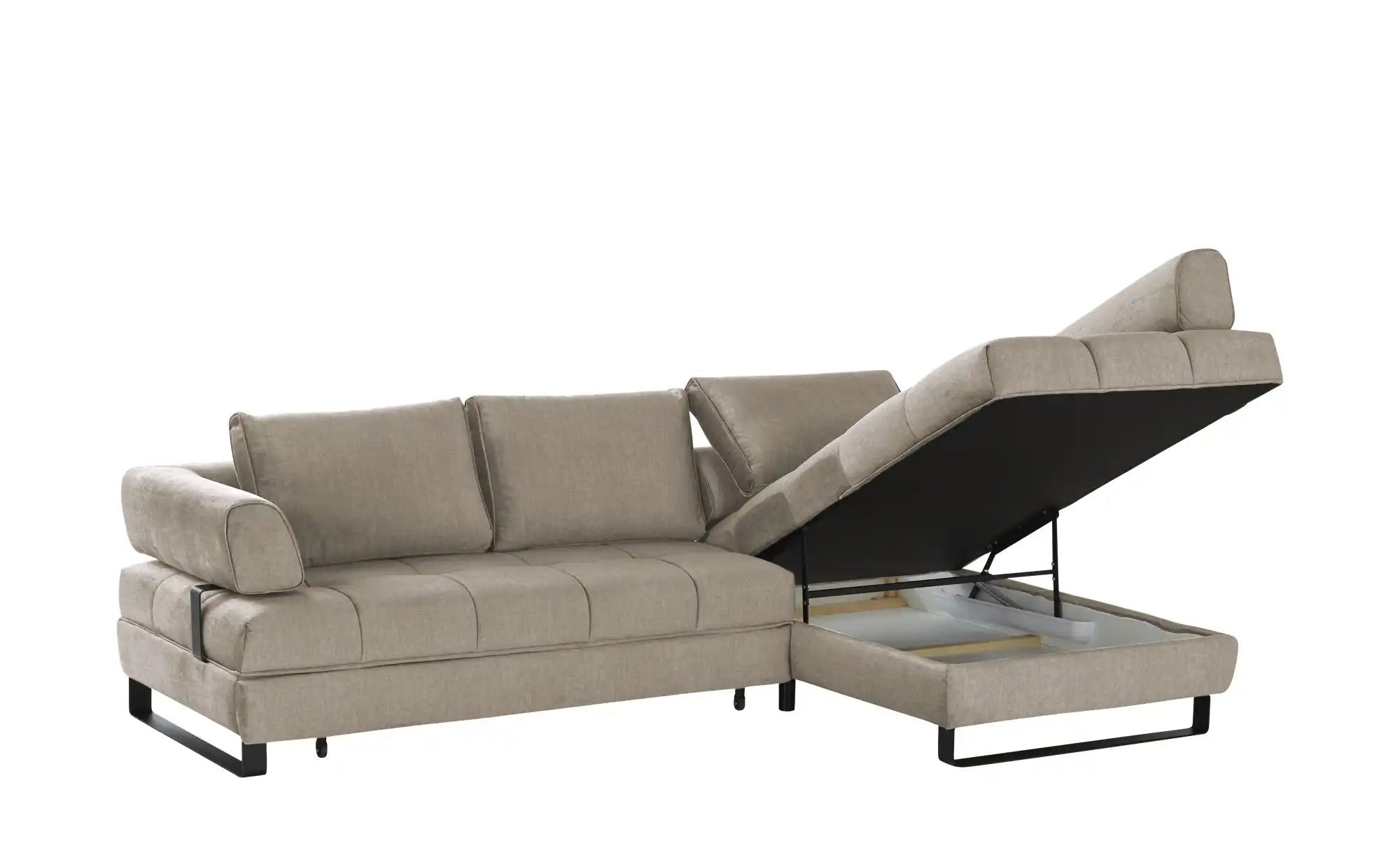 switch Ecksofa  Havana ¦ grau ¦ Maße (cm): B: 272 H: 89 T: 173.0 Polstermöb günstig online kaufen