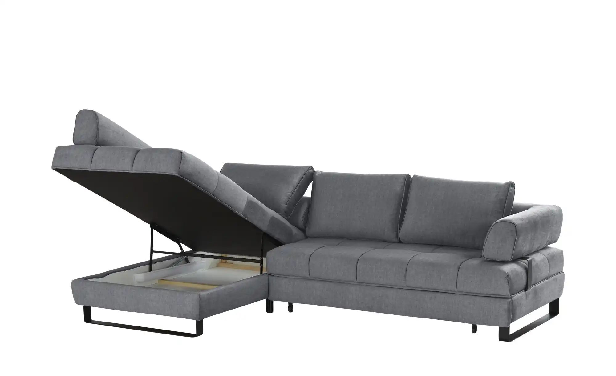 Thumbnail - switch Ecksofa Havana ¦ grau ¦ Maße (cm): B: 272 H: 89 T: 173.0 Polstermöbel > Sofas > Ecksofas - Höffner