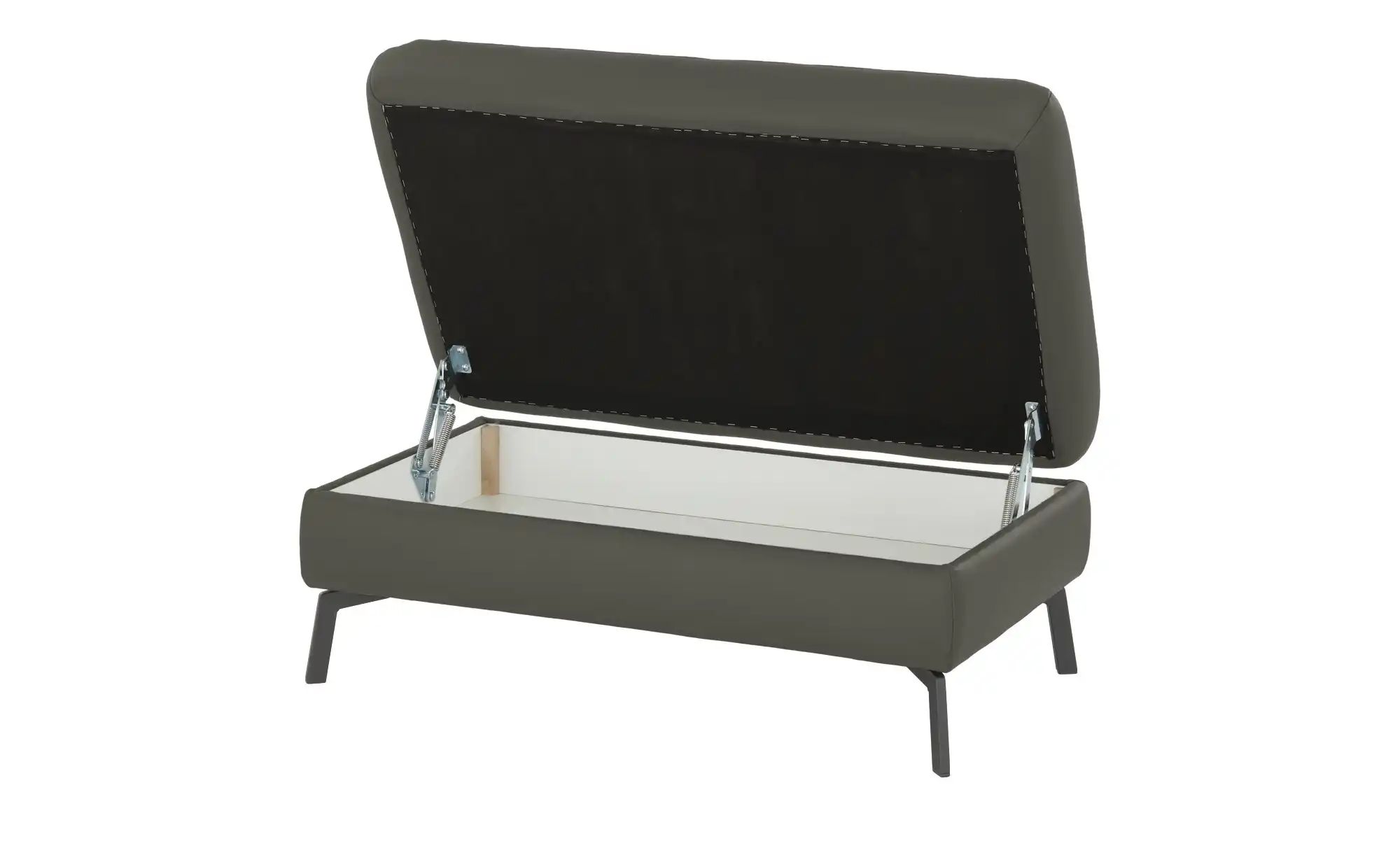 Thumbnail - Wohnwert Hocker  Monja ¦ grau ¦ Maße (cm): B: 110 H: 447 T: 65.0 Polstermöbel > Hocker - Höffner