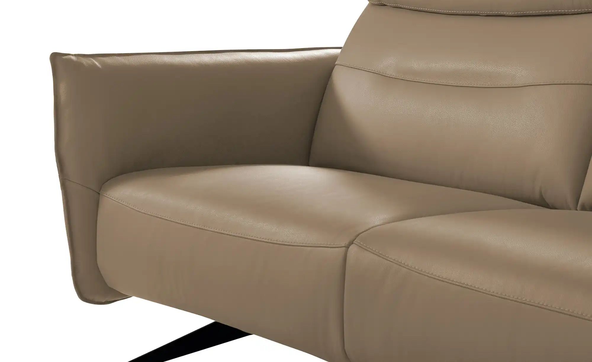 Thumbnail - uno Einzelsofa Lazio ¦ braun ¦ Maße (cm): B: 192 H: 102 T: 95.0 Polstermöbel > Sofas > 3-Sitzer - Höffner