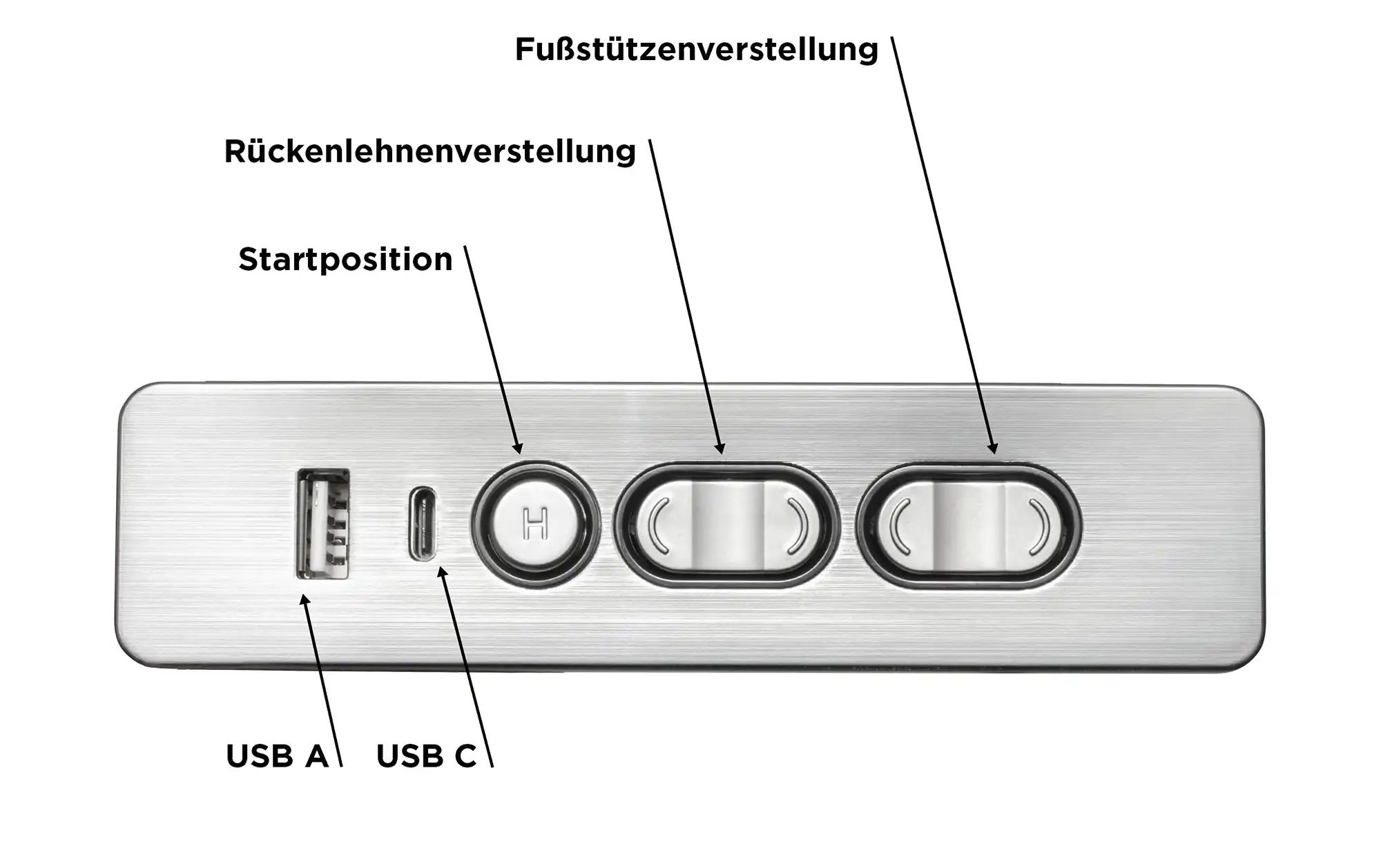 Thumbnail - uno Relaxsessel Lazio ¦ grau ¦ Maße (cm): B: 80 H: 107 T: 83.0 Polstermöbel > Sessel > Relaxsessel - Höffner