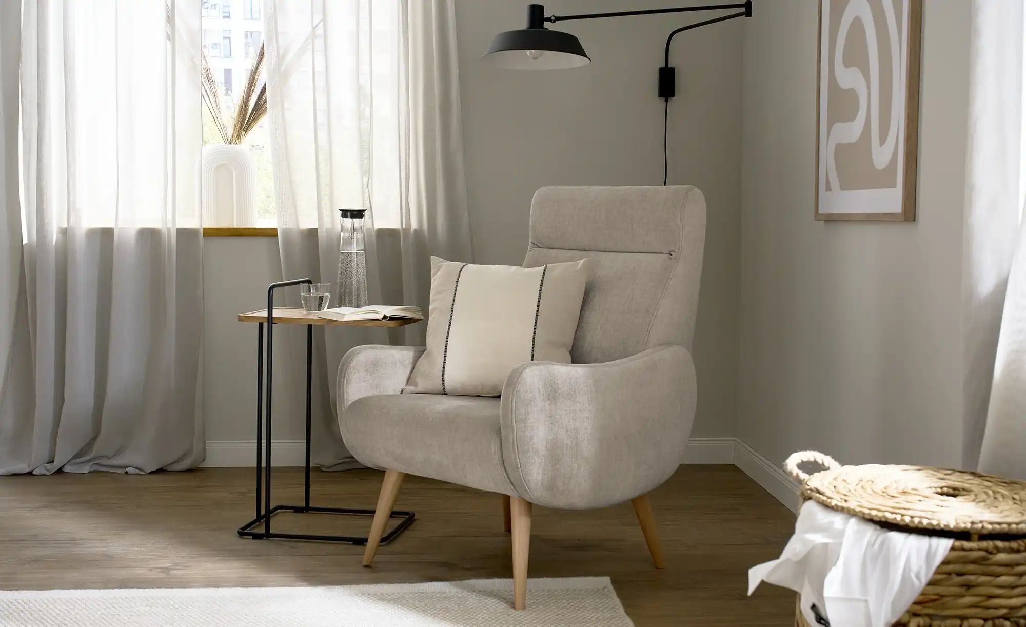 switch Sessel  Scott ¦ grau ¦ Maße (cm): B: 73 H: 98 T: 78.0 Polstermöbel > günstig online kaufen