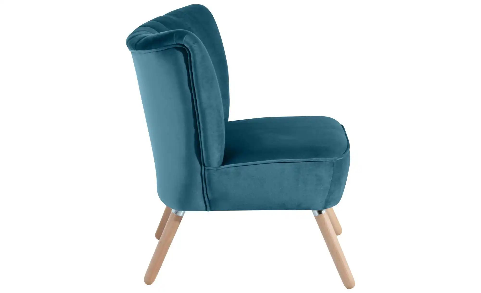 Thumbnail - Max Winzer Sessel Alessandro ¦ türkis/petrol ¦ Maße (cm): B: 70 H: 80 Polstermöbel > Sessel > Polstersessel - Höffner