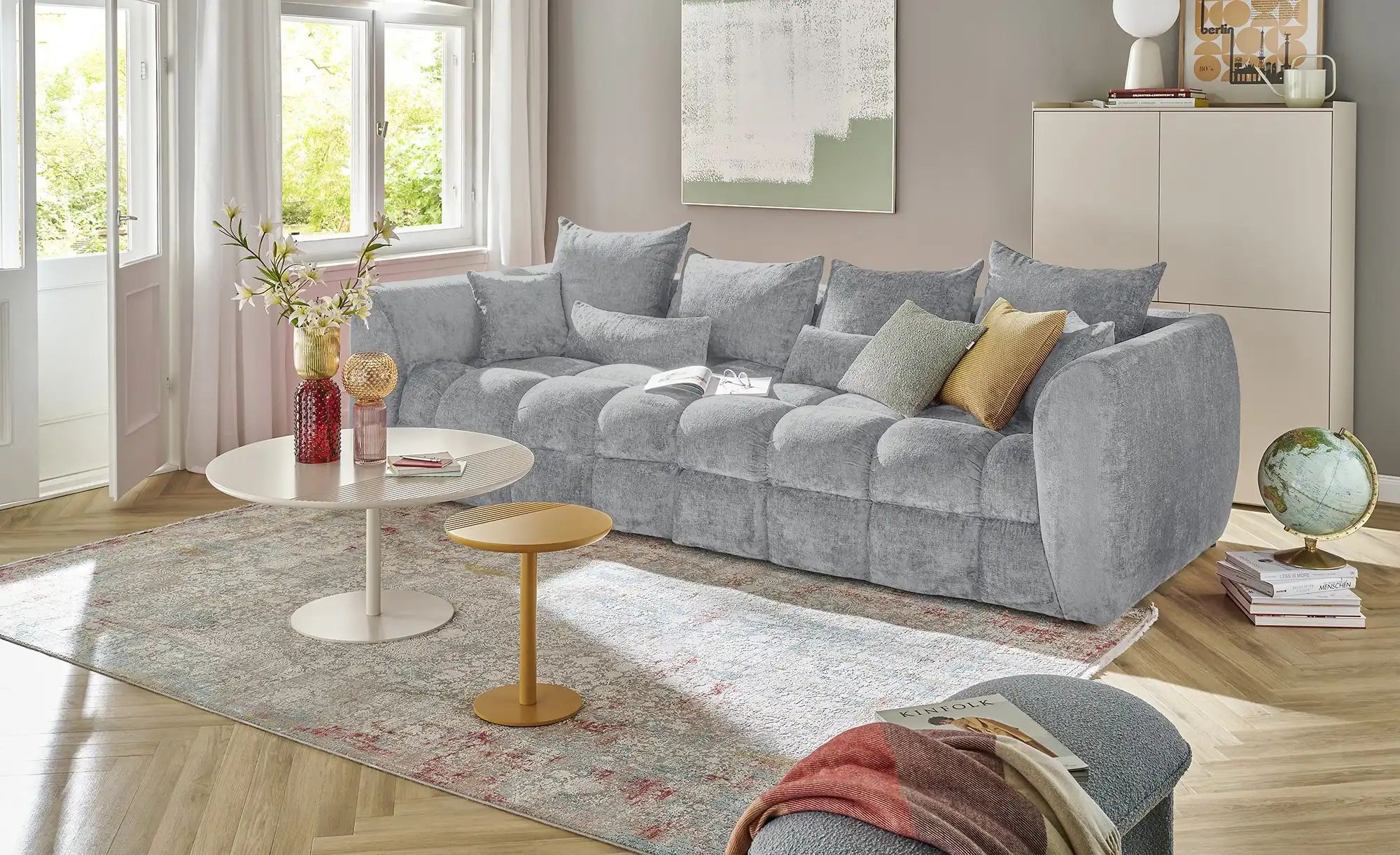 Thumbnail - switch Einzelsofa Avinion ¦ grau ¦ Maße (cm): B: 294 H: 92 T: 122.0 Polstermöbel > Sofas > 3-Sitzer - Höffner