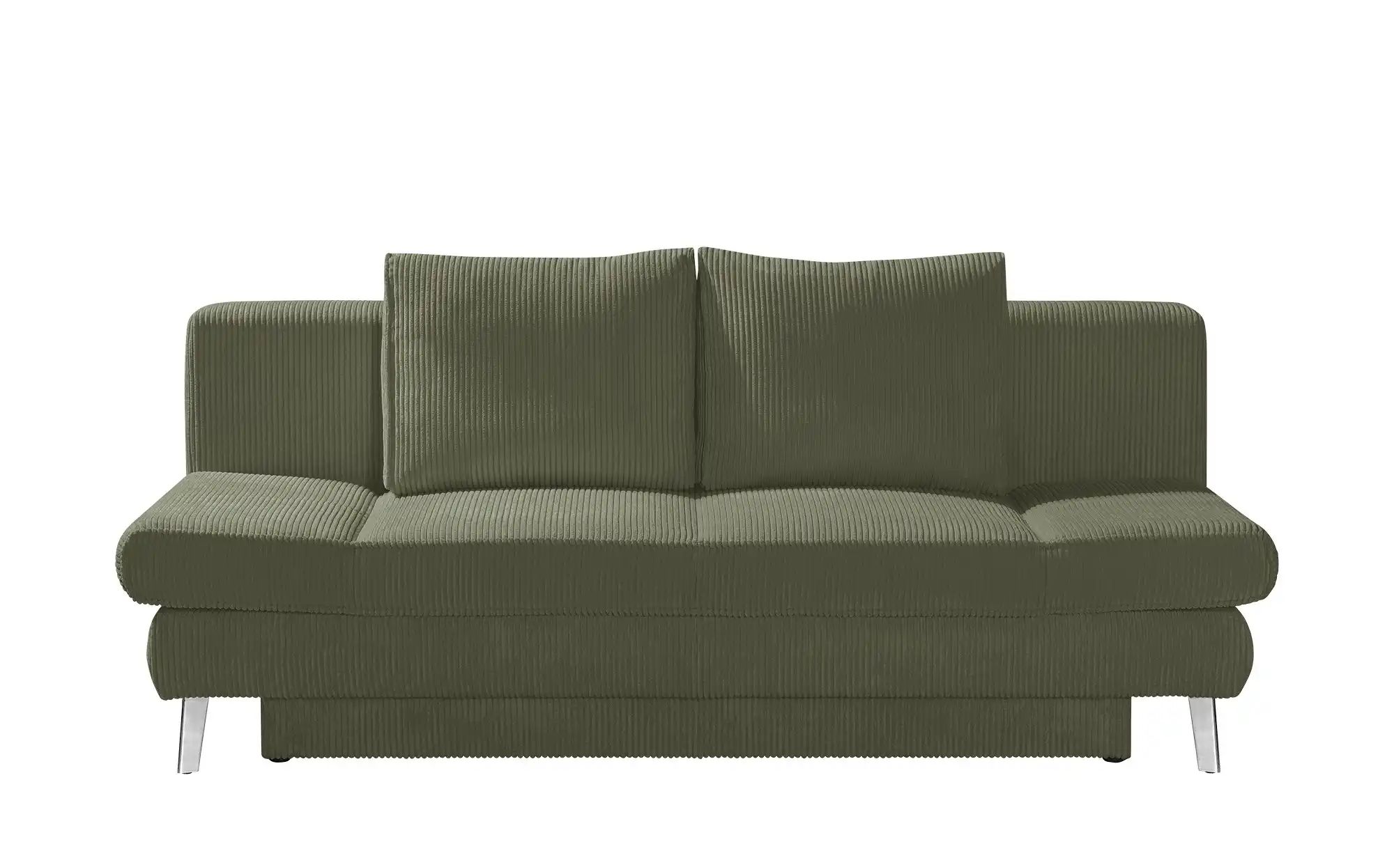 Schlafsofa mit Bettkasten Sidney ¦ grün ¦ Maße (cm): B: 200 H: 85 T: 90.0 P günstig online kaufen