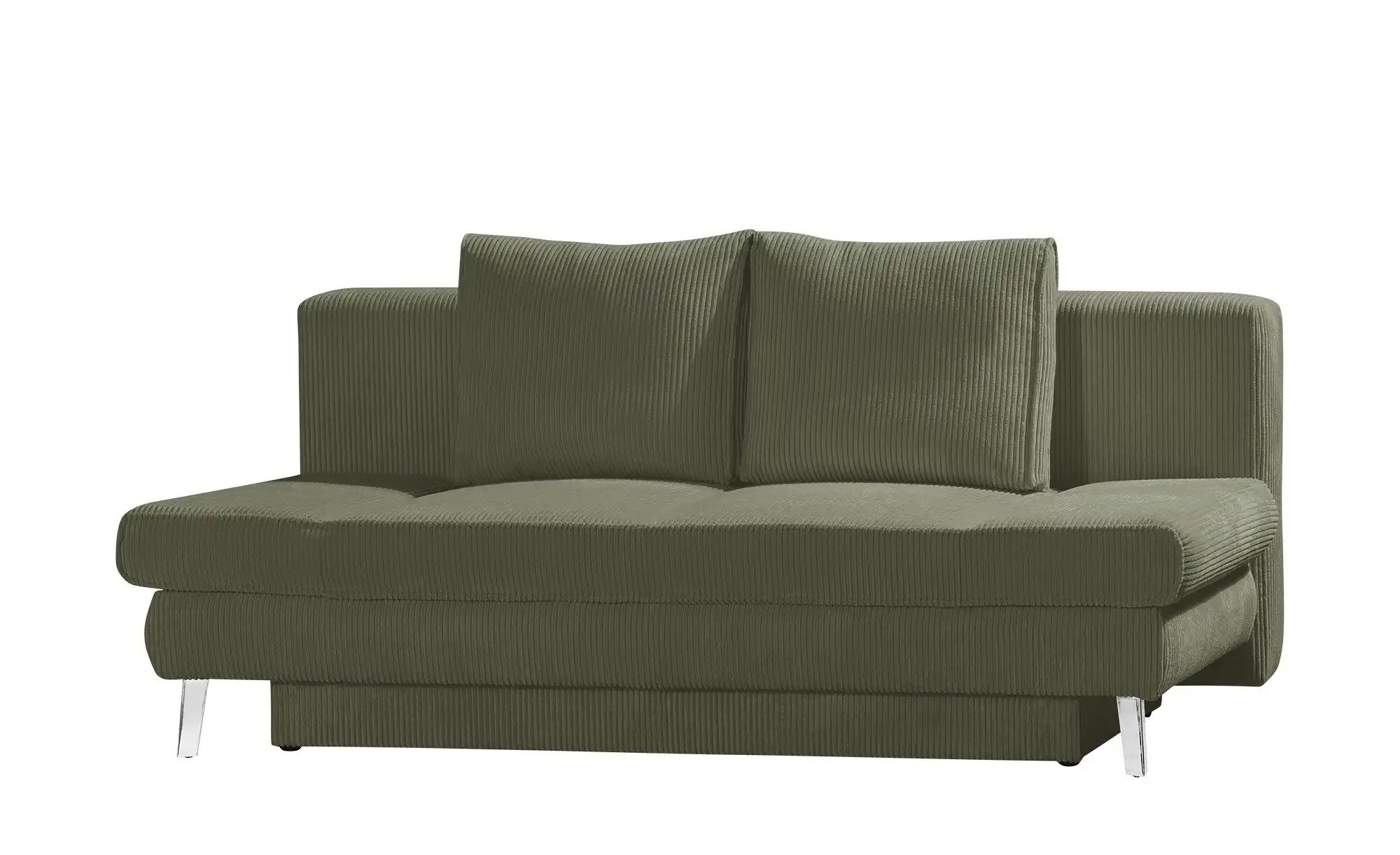 Thumbnail - Schlafsofa mit Bettkasten Sidney ¦ grün ¦ Maße (cm): B: 200 H: 85 T: 90.0 Polstermöbel > Sofas > 2-Sitzer - Höffner