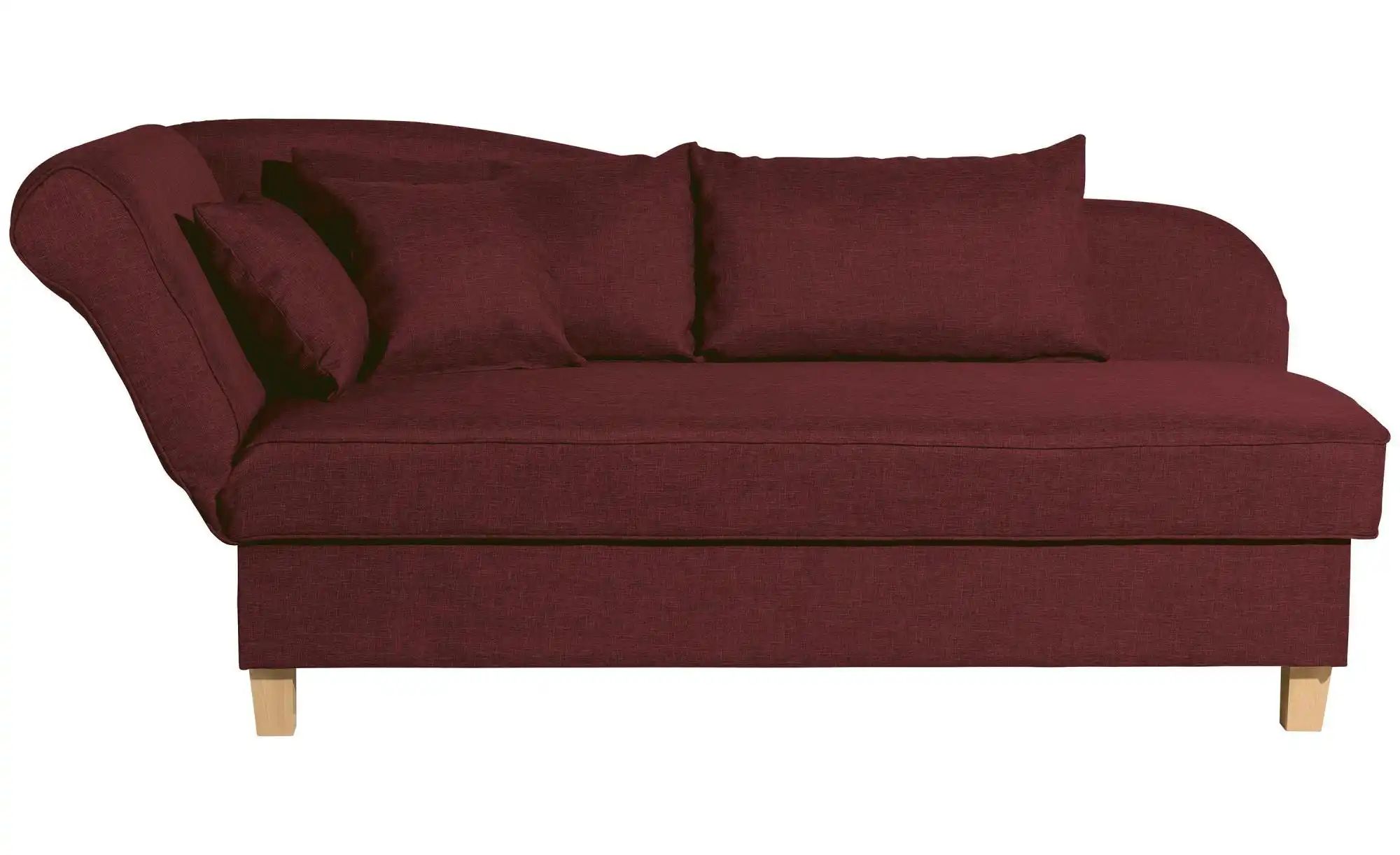 Max Winzer Recamiere  Selma ¦ rot ¦ Maße (cm): B: 200 H: 82 Polstermöbel > günstig online kaufen