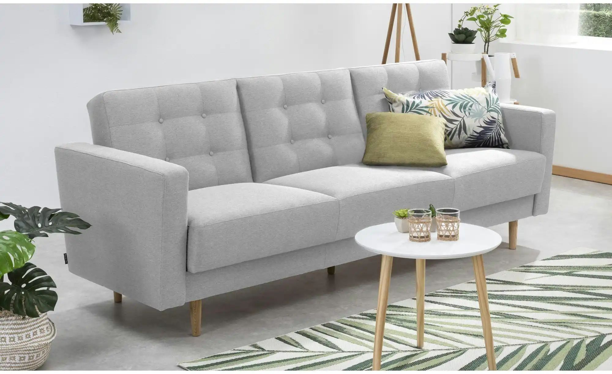 Max Winzer Einzelsofa  Jasmin ¦ grau ¦ Maße (cm): B: 224 H: 81 Polstermöbel günstig online kaufen