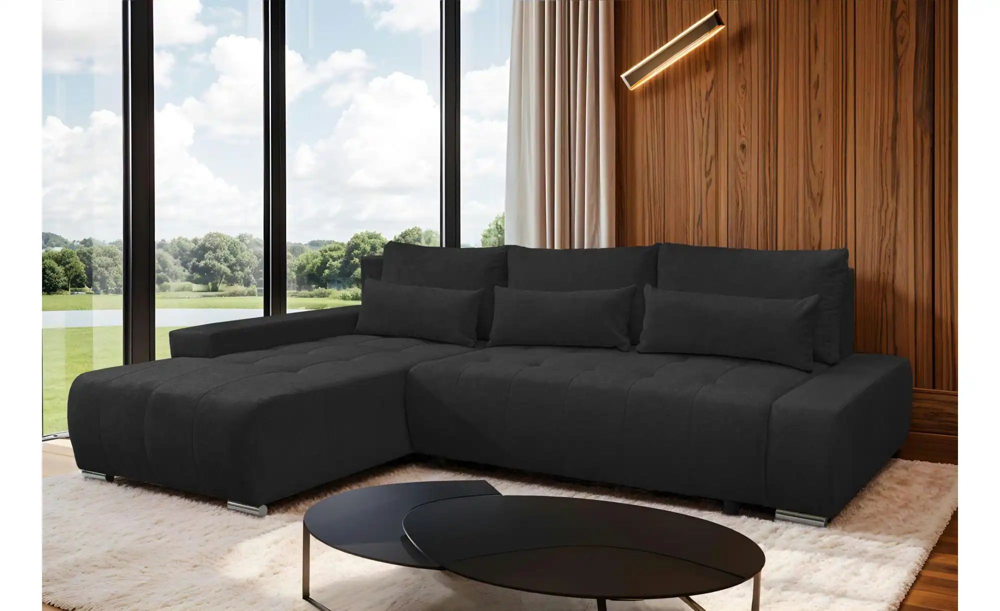Ecksofa   Bloom ¦ grau ¦ Maße (cm): B: 267 H: 85 Polstermöbel > Sofas > Eck günstig online kaufen