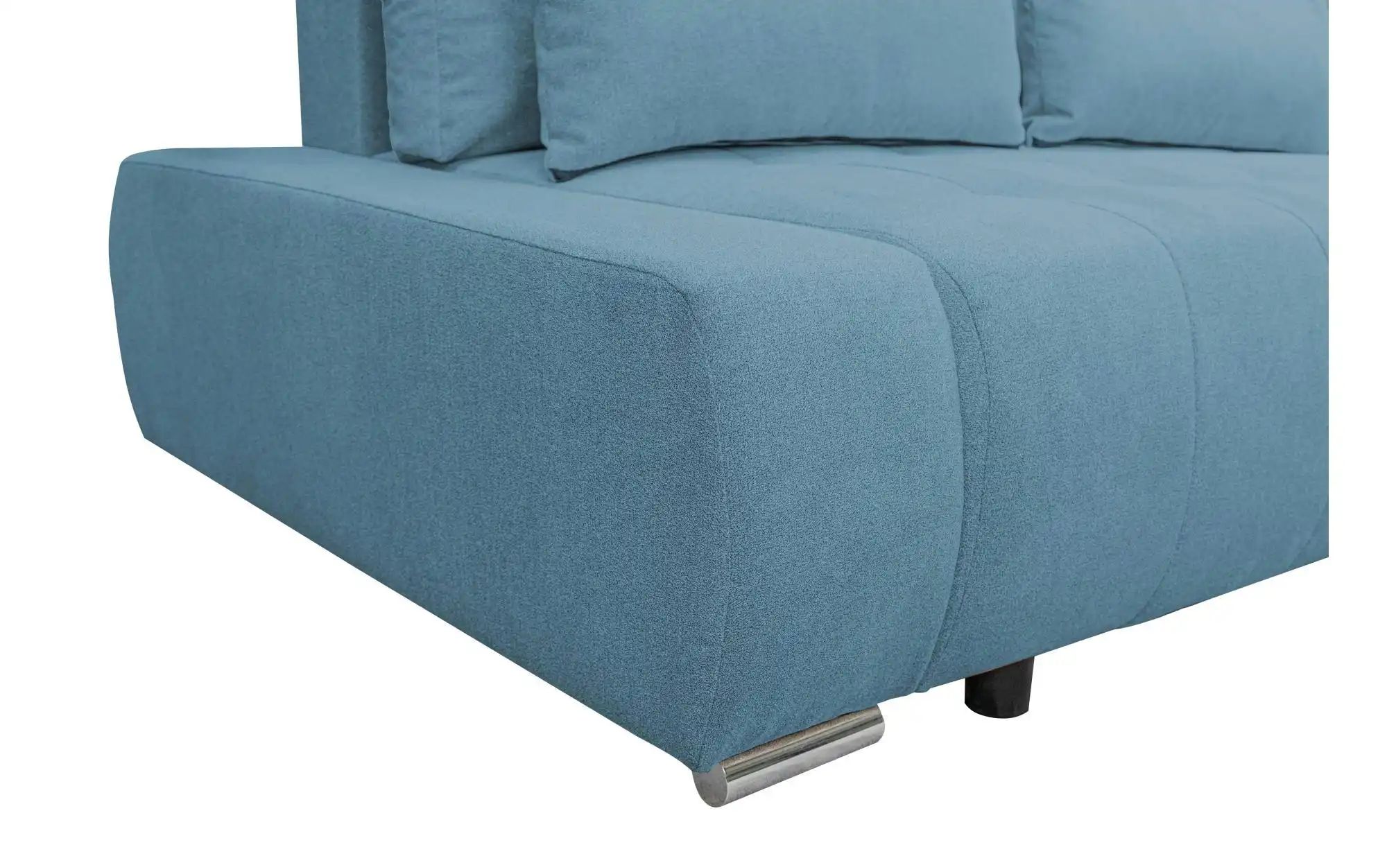 Thumbnail - Ecksofa  Bloom ¦ blau ¦ Maße (cm): B: 267 H: 85 Polstermöbel > Sofas > 3-Sitzer - Höffner