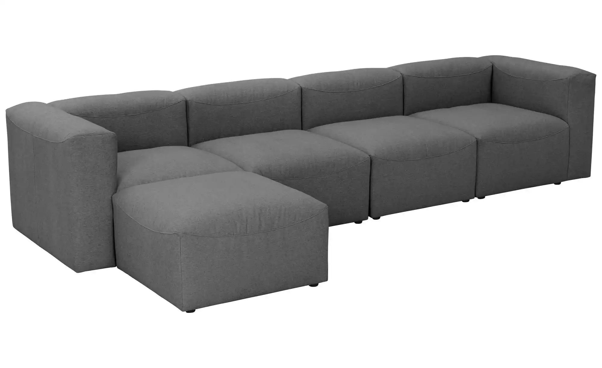 Max Winzer Ecksofa  Lena ¦ schwarz ¦ Maße (cm): B: 350 H: 73 Polstermöbel > günstig online kaufen