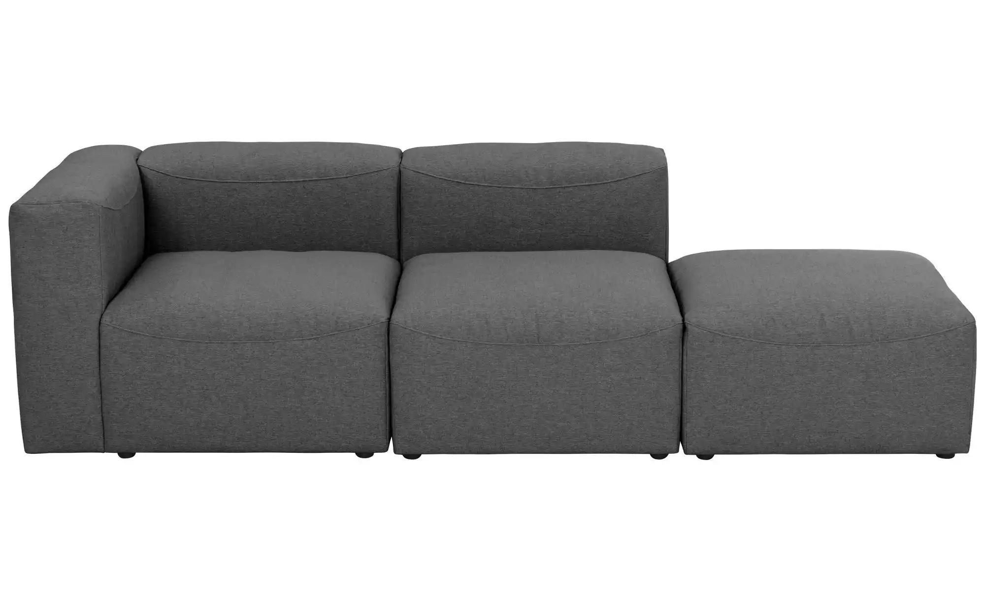 Max Winzer Ecksofa  Lena ¦ schwarz ¦ Maße (cm): B: 250 H: 73 Polstermöbel > günstig online kaufen