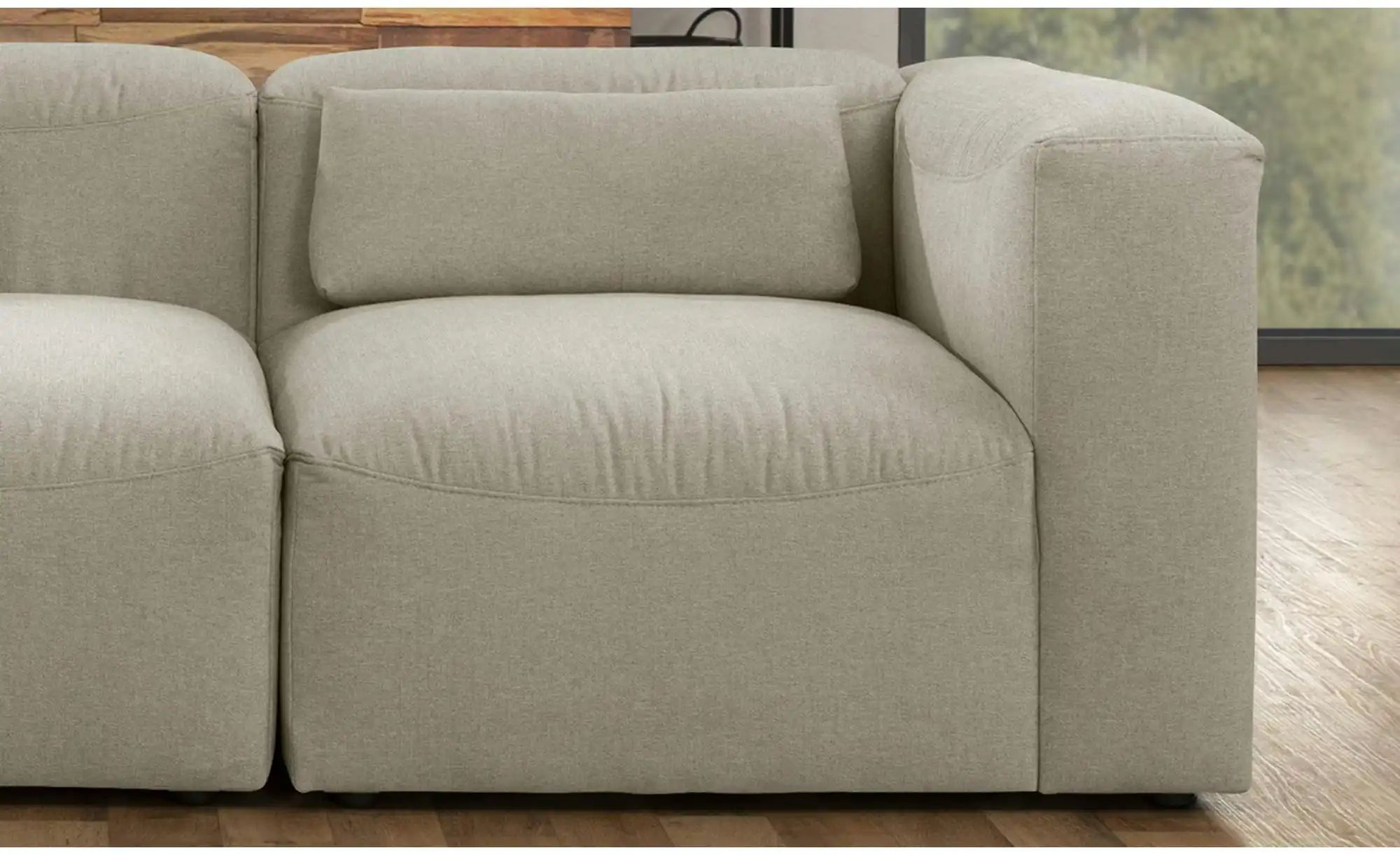 Thumbnail - Max Winzer Ecke  Lena ¦ creme ¦ Maße (cm): B: 100 H: 73 Polstermöbel > Sofas > Modulsofas - Höffner