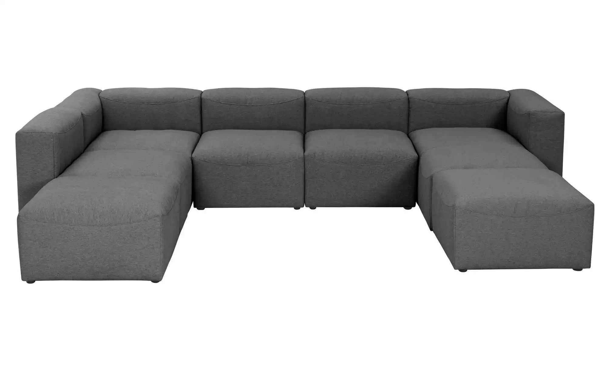 Max Winzer Ecksofa  Lena ¦ schwarz ¦ Maße (cm): B: 350 H: 73 Polstermöbel > günstig online kaufen
