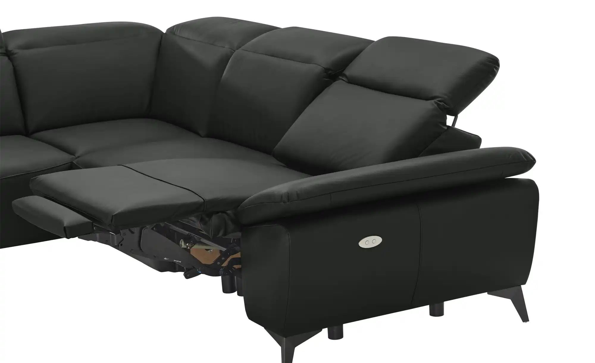 Thumbnail - uno Ecksofa Belfast ¦ schwarz ¦ Maße (cm): B: 260 H: 100 T: 203.0 Polstermöbel > Sofas > Ecksofas - Höffner