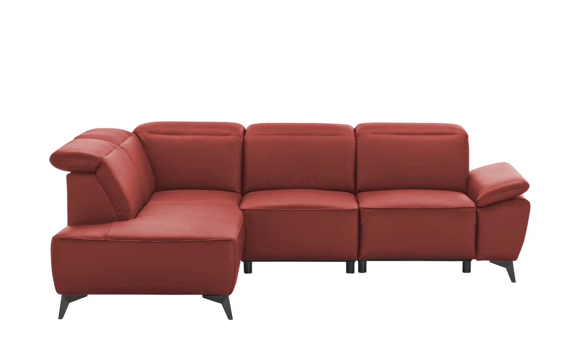 uno Ecksofa  Belfast ¦ rot ¦ Maße (cm): B: 260 H: 100 T: 203.0 Polstermöbel günstig online kaufen