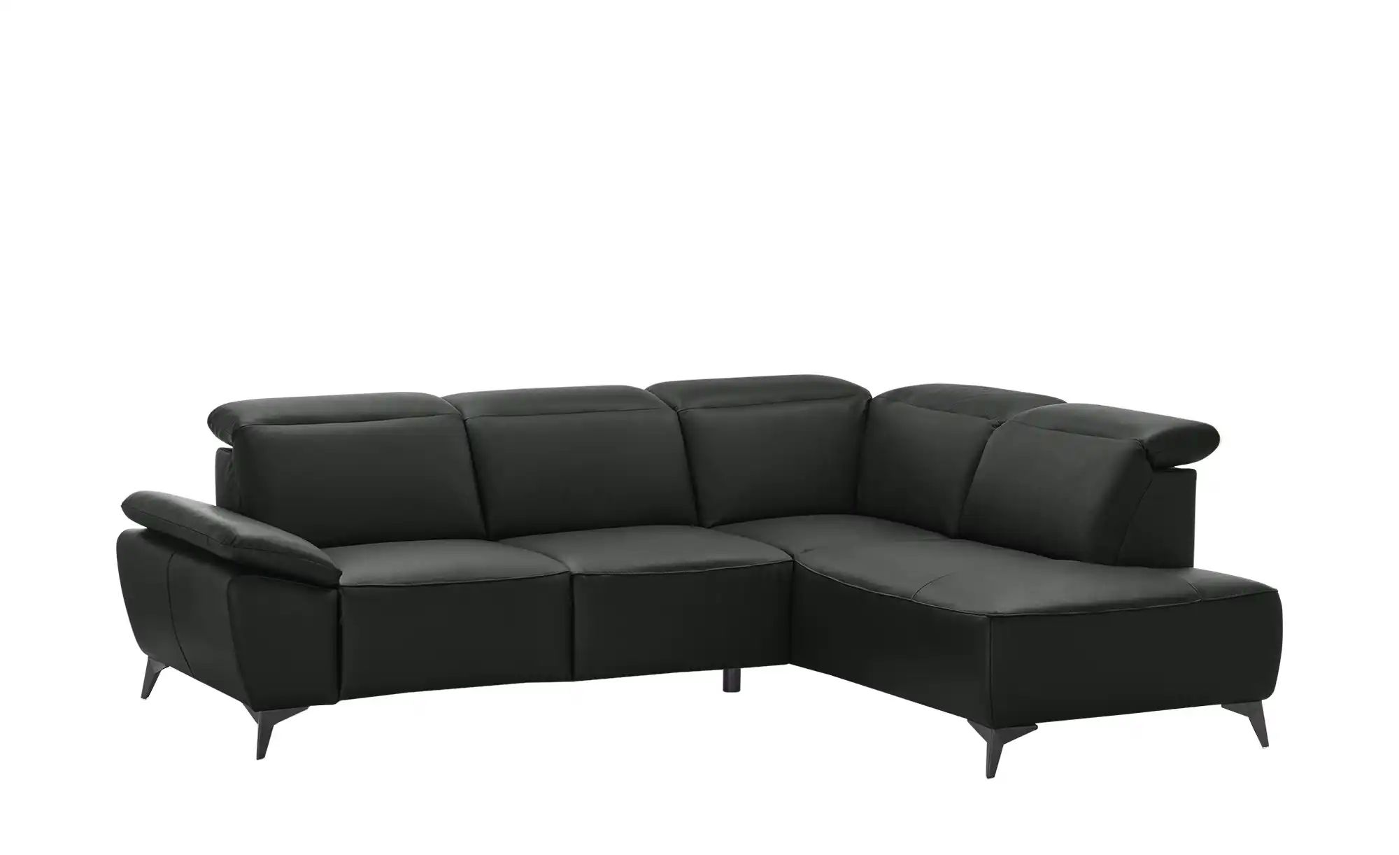 Thumbnail - uno Ecksofa Belfast ¦ schwarz ¦ Maße (cm): B: 260 H: 100 T: 203.0 Polstermöbel > Sofas > Ecksofas - Höffner
