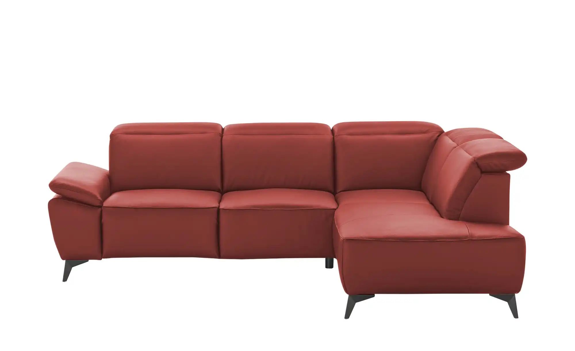 uno Ecksofa  Belfast ¦ rot ¦ Maße (cm): B: 260 H: 100 T: 203.0 Polstermöbel günstig online kaufen