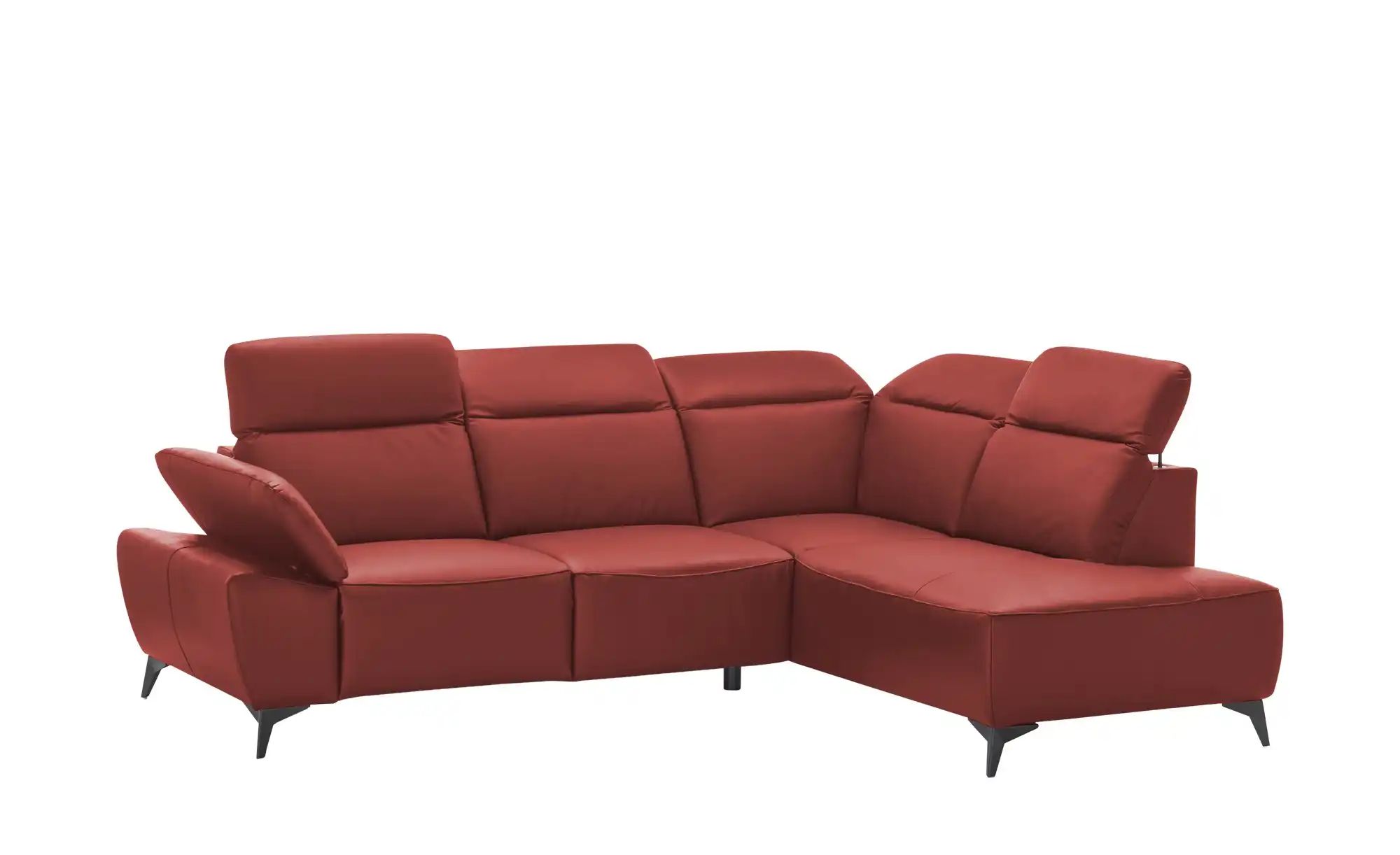 Thumbnail - uno Ecksofa Belfast ¦ rot ¦ Maße (cm): B: 260 H: 100 T: 203.0 Polstermöbel > Sofas > Ecksofas - Höffner