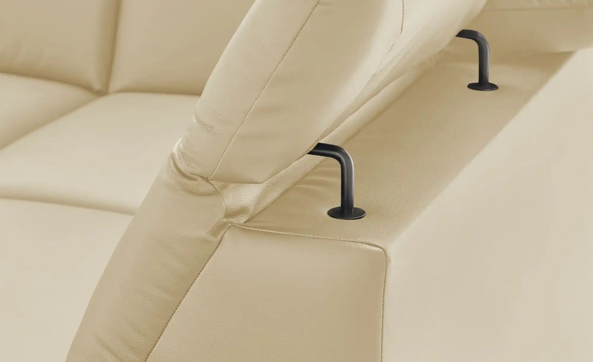 uno Ecksofa  Belfast ¦ beige ¦ Maße (cm): B: 260 H: 100 T: 203.0 Polstermöb günstig online kaufen