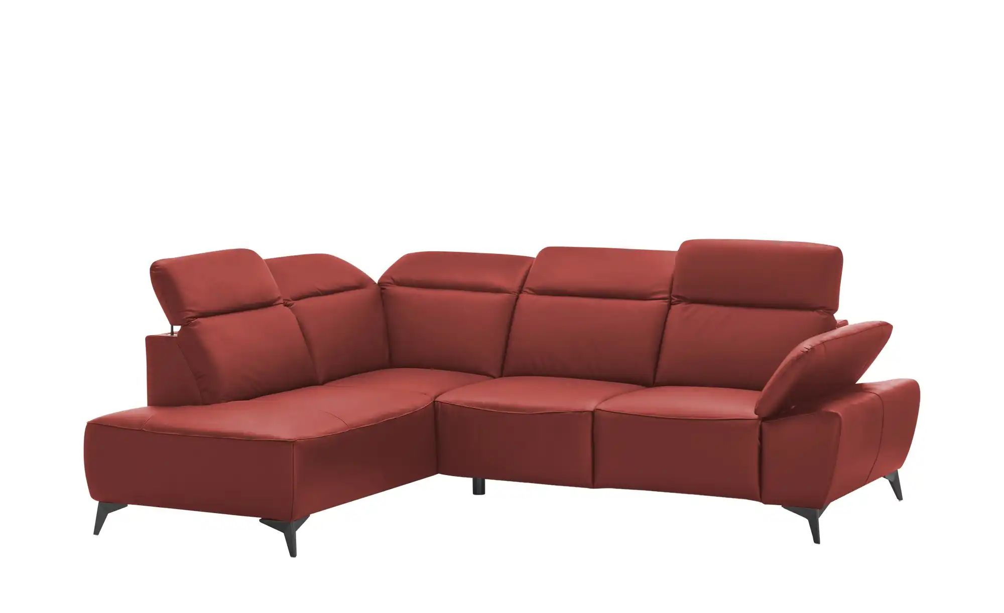 Thumbnail - uno Ecksofa Belfast ¦ rot ¦ Maße (cm): B: 260 H: 100 T: 203.0 Polstermöbel > Sofas > Ecksofas - Höffner