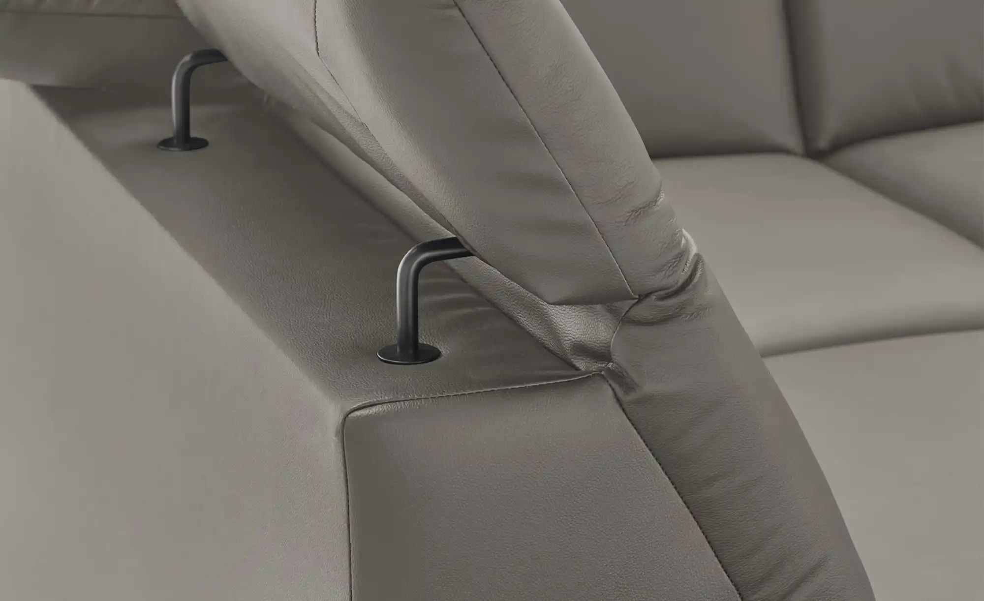 uno Ecksofa  Belfast ¦ grau ¦ Maße (cm): B: 260 H: 100 T: 203.0 Polstermöbe günstig online kaufen