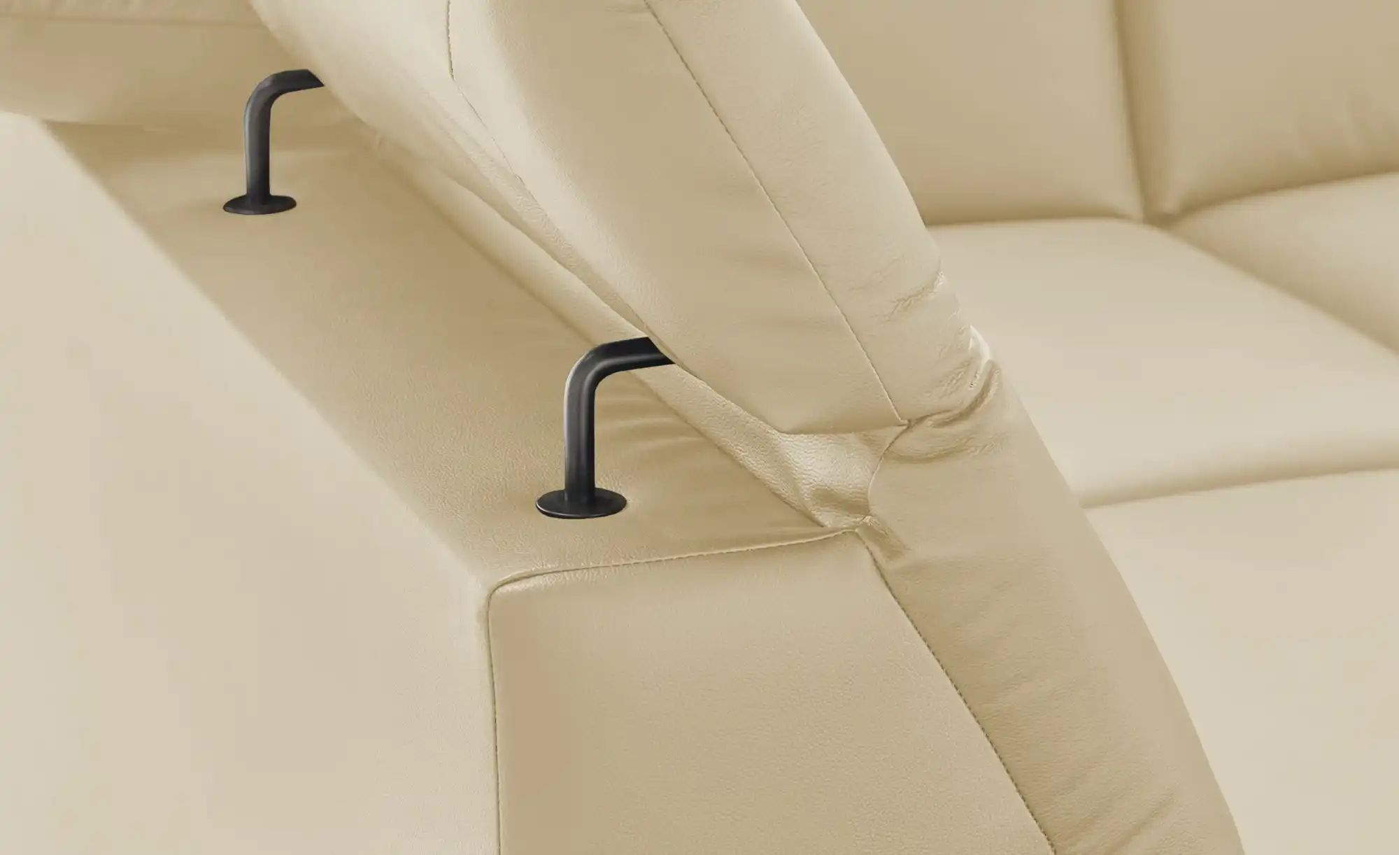 Thumbnail - uno Ecksofa  Belfast ¦ beige ¦ Maße (cm): B: 260 H: 100 T: 203.0 Polstermöbel > Sofas > Ecksofas - Höffner