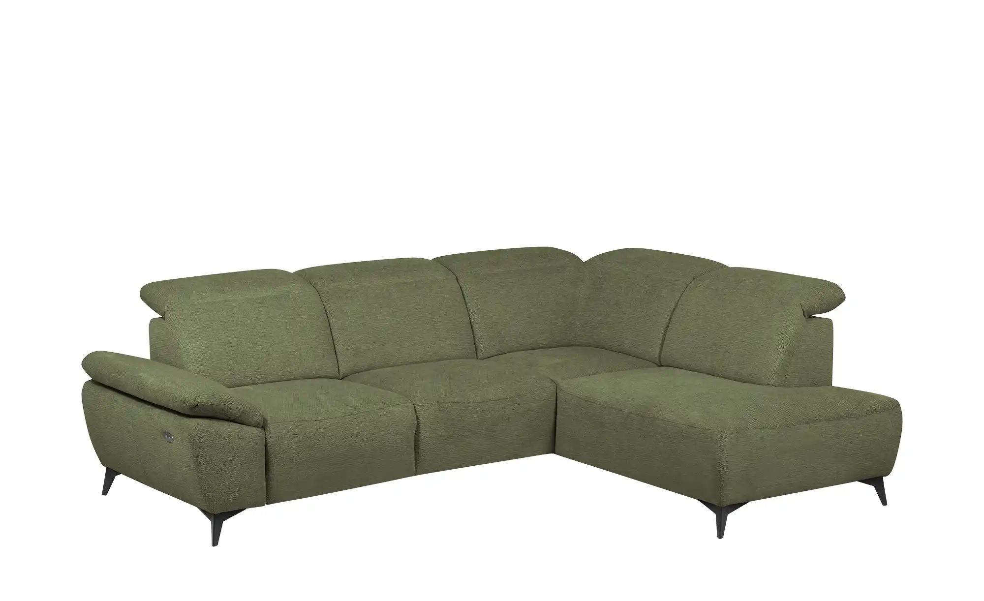 uno Ecksofa  Belfast ¦ grün ¦ Maße (cm): B: 260 H: 100 T: 203.0 Polstermöbe günstig online kaufen