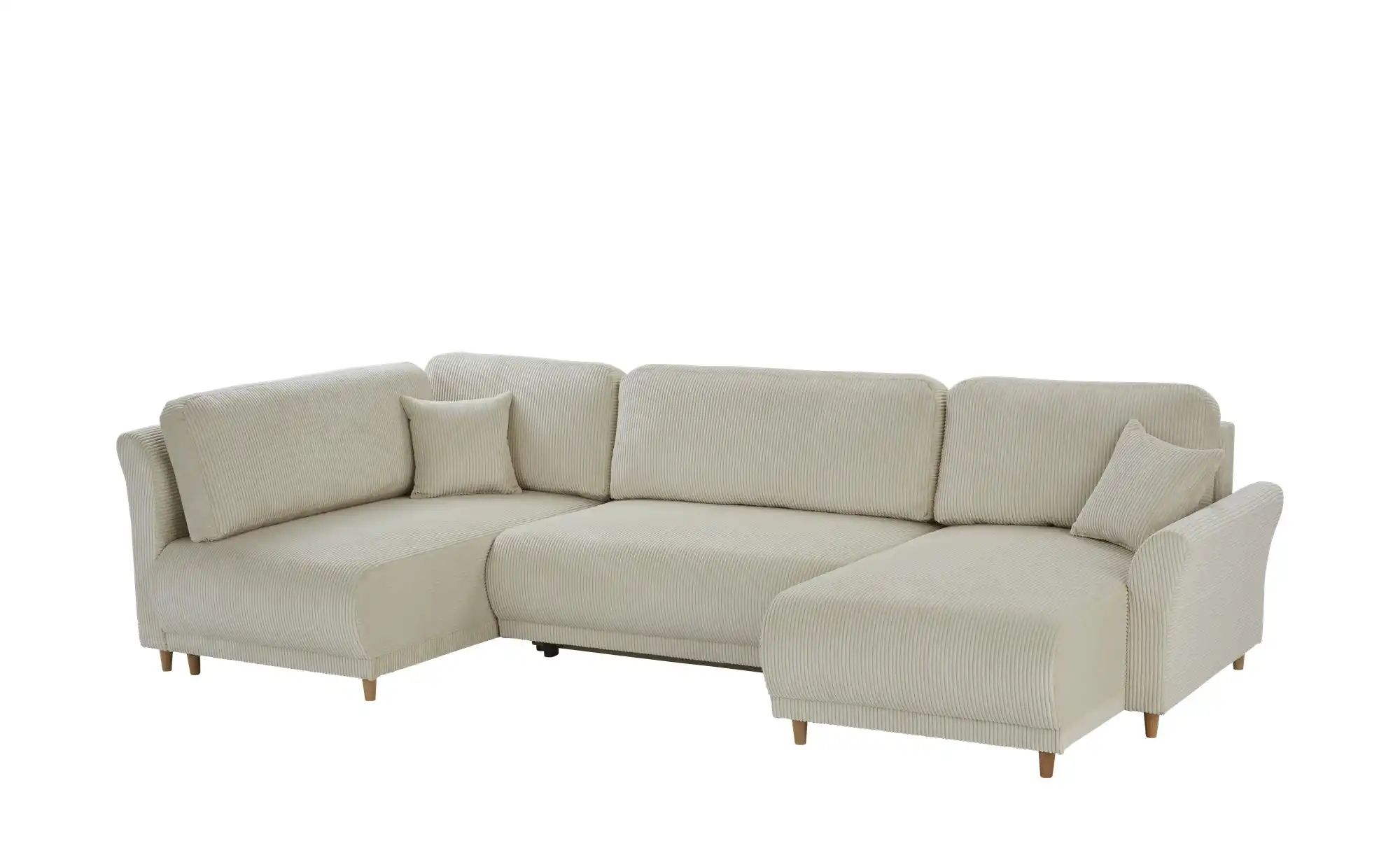Wohnlandschaft mit Funktion  Malyn II ¦ beige ¦ Maße (cm): B: 316 H: 90 T: günstig online kaufen