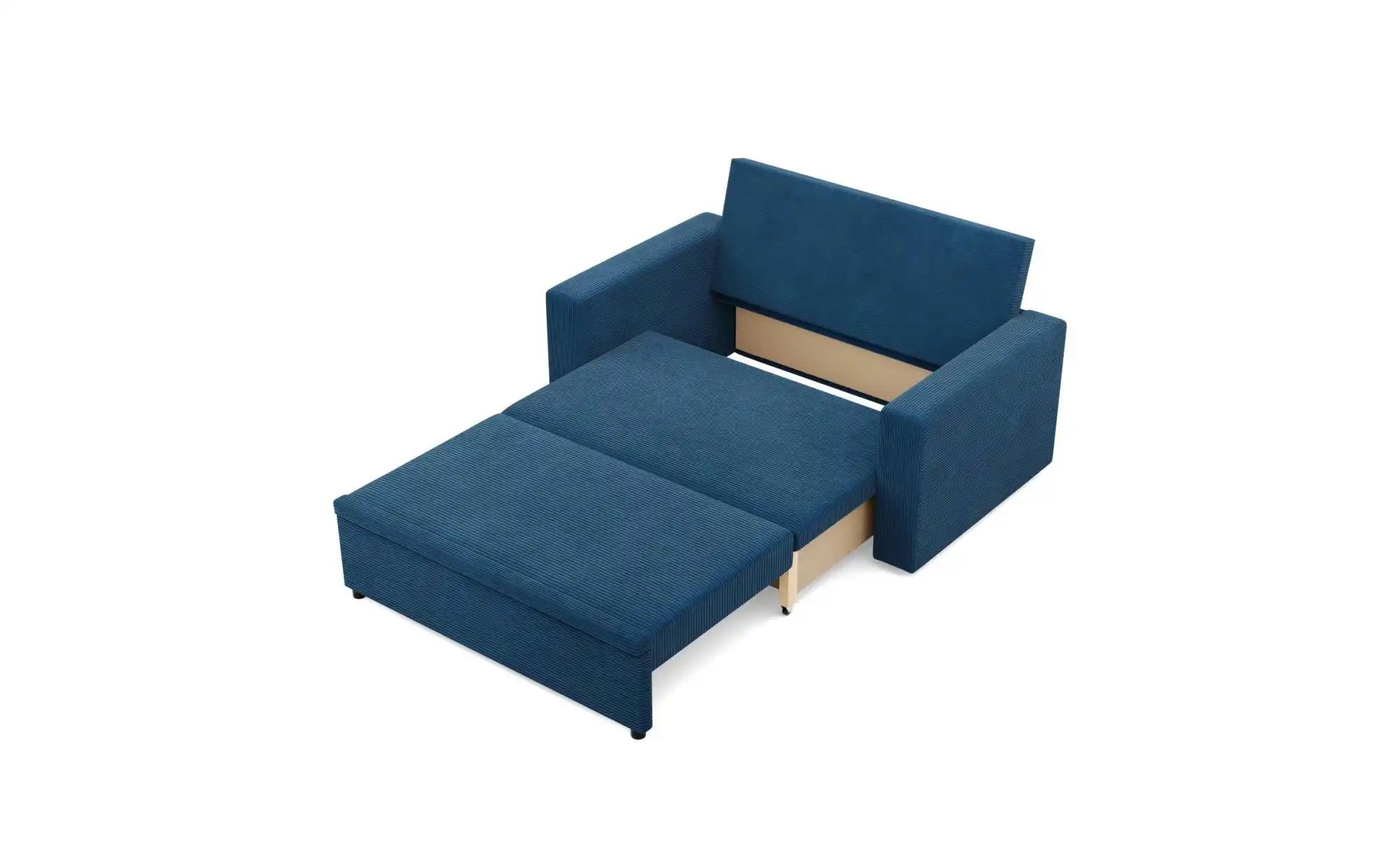 Einzelsofa  Neo ¦ blau ¦ Maße (cm): B: 148 H: 90 Polstermöbel > Sofas > 2-S günstig online kaufen