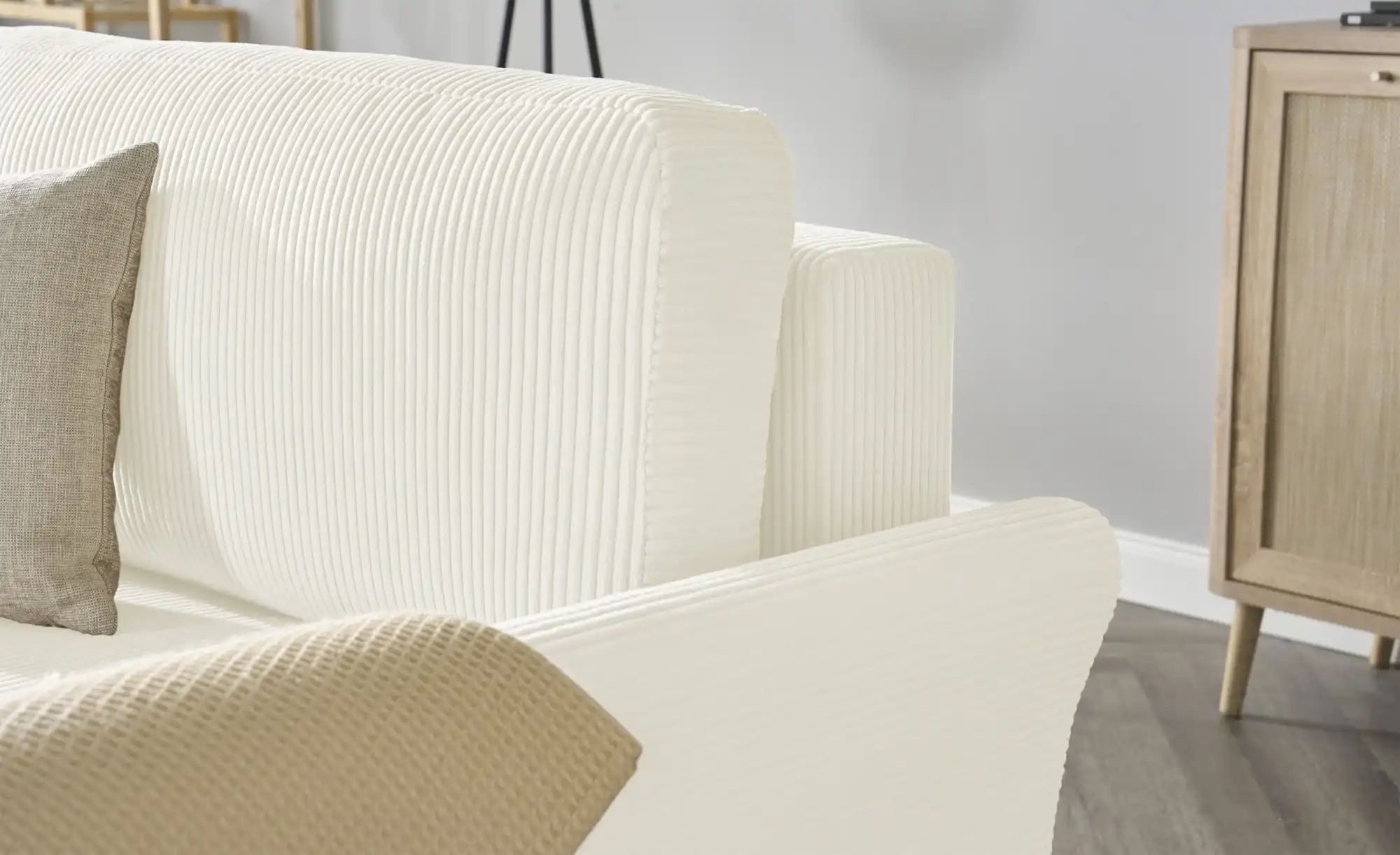 Thumbnail - Ecksofa  Malyn II ¦ creme ¦ Maße (cm): B: 236 H: 90 T: 147.0 Polstermöbel > Sofas > Ecksofas - Höffner