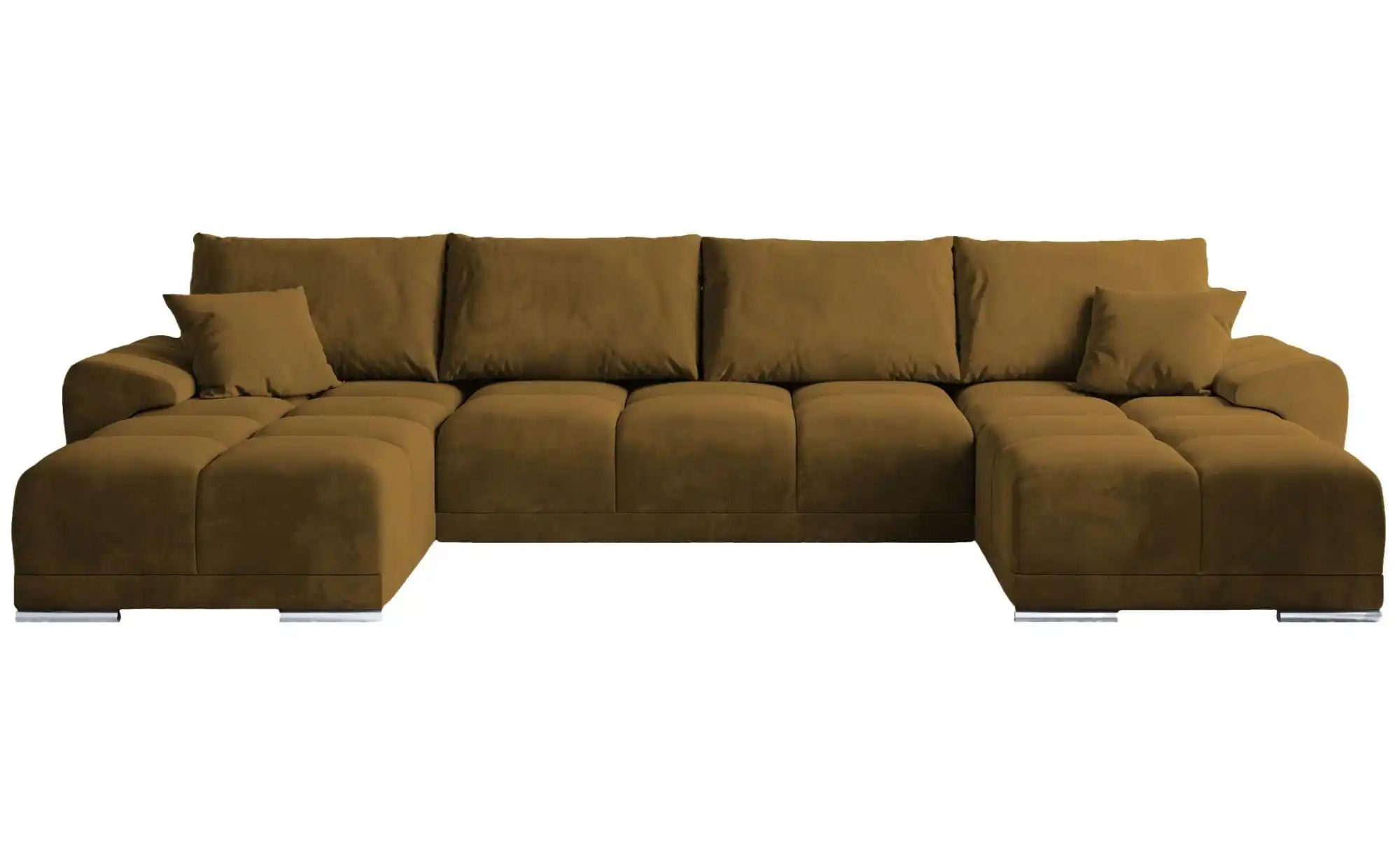 Wohnlandschaft  Nubes ¦ gelb ¦ Maße (cm): B: 360 H: 85 Polstermöbel > Sofas günstig online kaufen