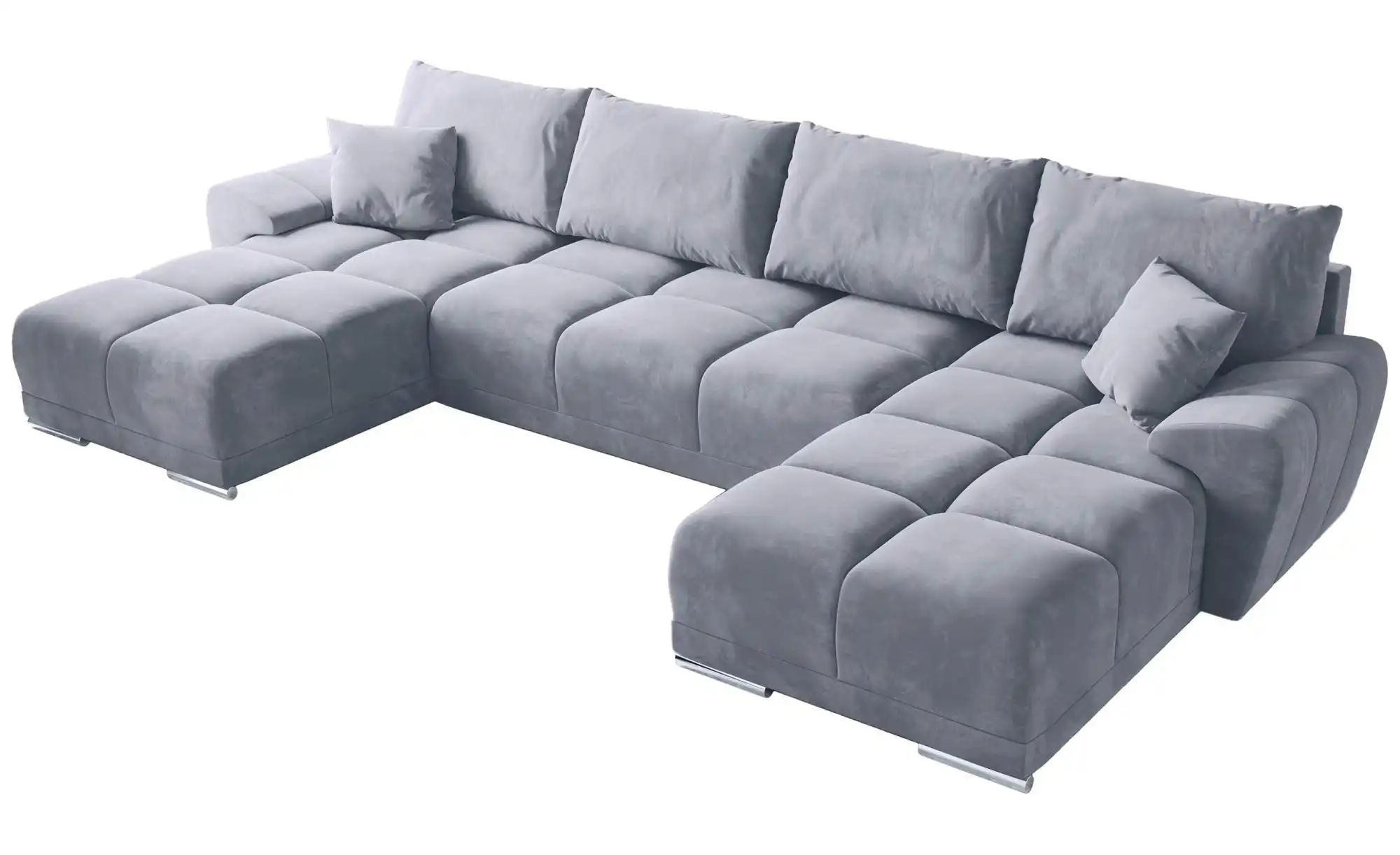 Wohnlandschaft  Nubes ¦ grau ¦ Maße (cm): B: 360 H: 85 Polstermöbel > Sofas günstig online kaufen