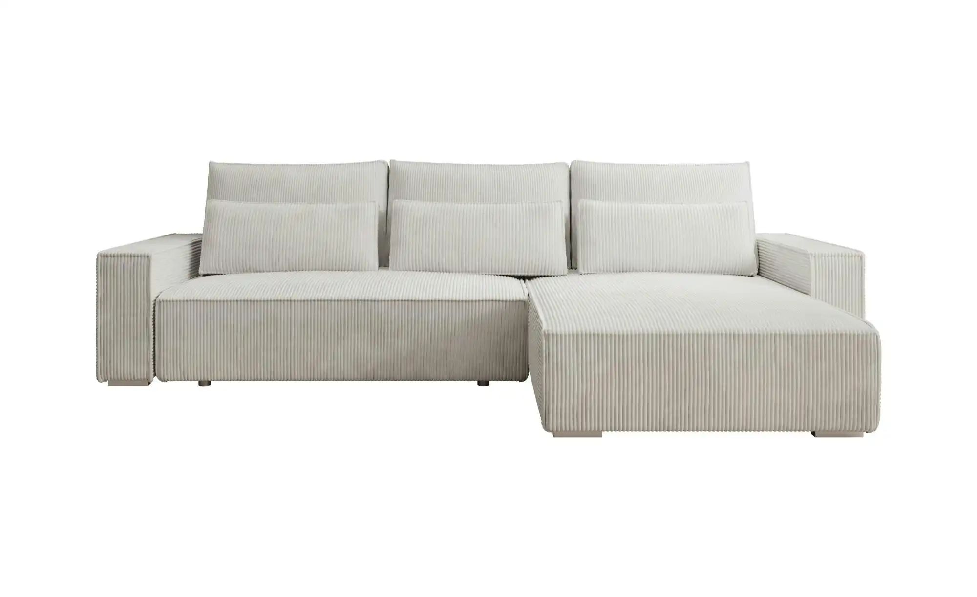 Ecksofa  Alice ¦ beige ¦ Maße (cm): B: 289 H: 80 Polstermöbel > Sofas > 3-S günstig online kaufen