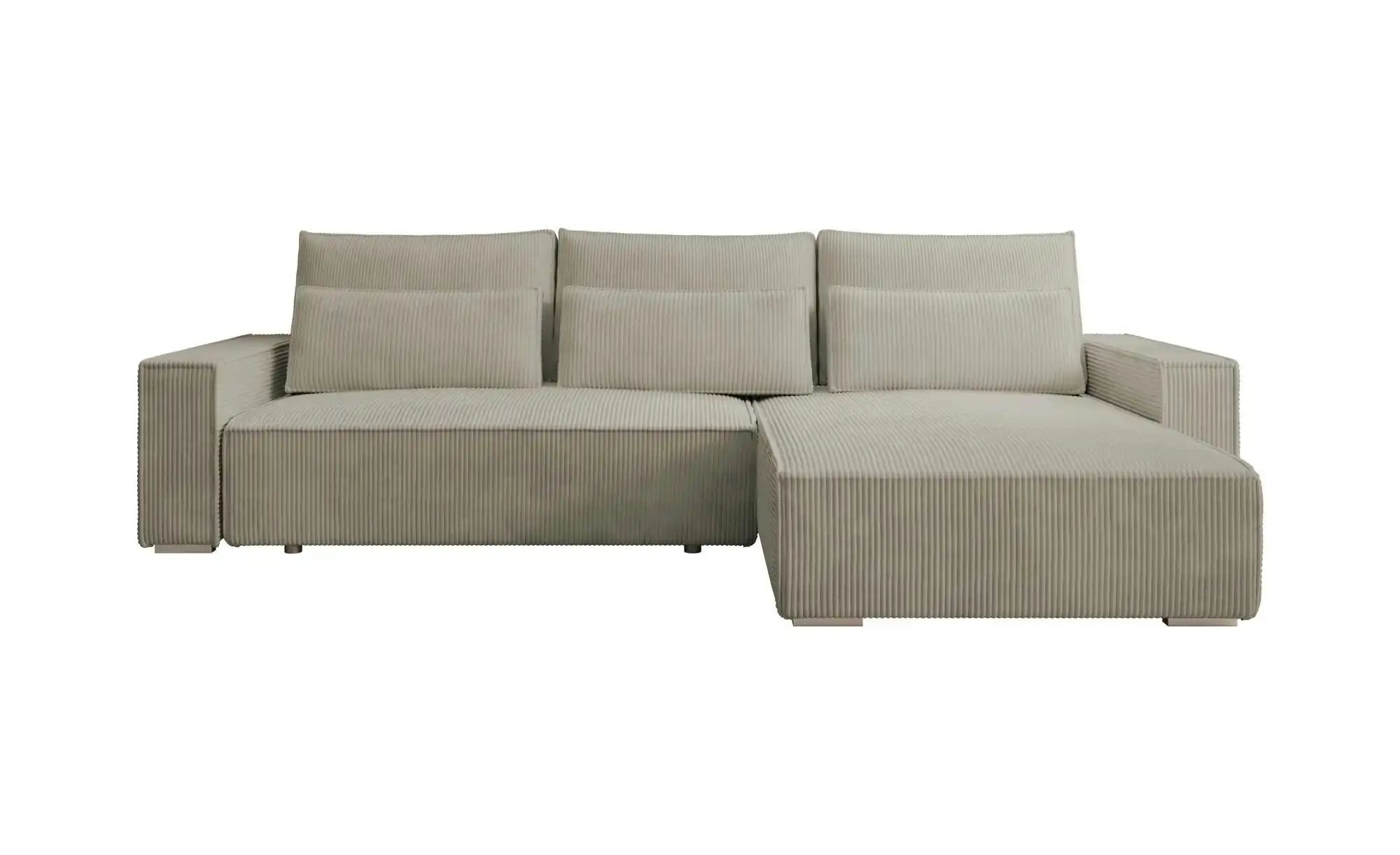 Ecksofa  Alice ¦ beige ¦ Maße (cm): B: 289 H: 80 Polstermöbel > Sofas > 3-S günstig online kaufen