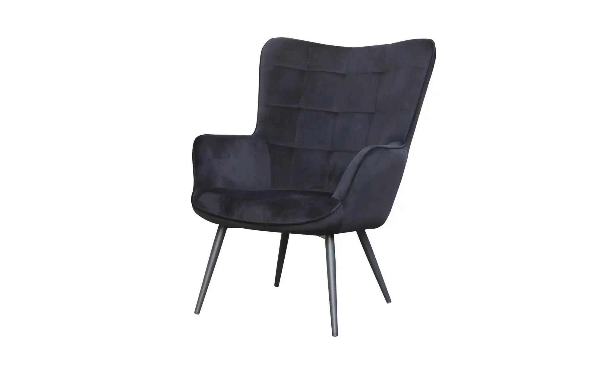 Sessel  Uta ¦ schwarz ¦ Maße (cm): B: 72 H: 97 Polstermöbel > Sessel > Loun günstig online kaufen