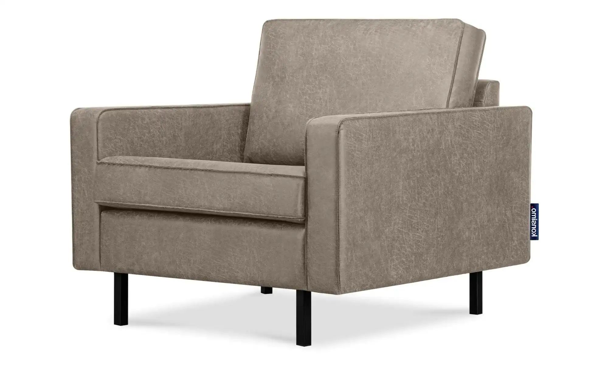 KONSIMO Sessel  Invia ¦ grau ¦ Maße (cm): B: 98 H: 87 Polstermöbel > Sessel günstig online kaufen