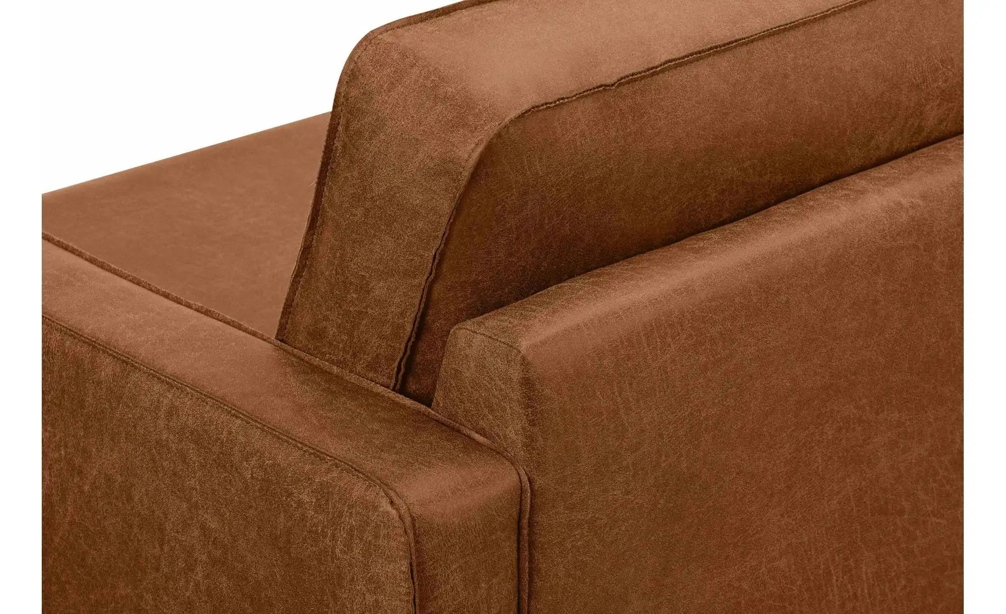 KONSIMO Sessel  Invia ¦ rot ¦ Maße (cm): H: 87 Polstermöbel > Sessel > Lede günstig online kaufen