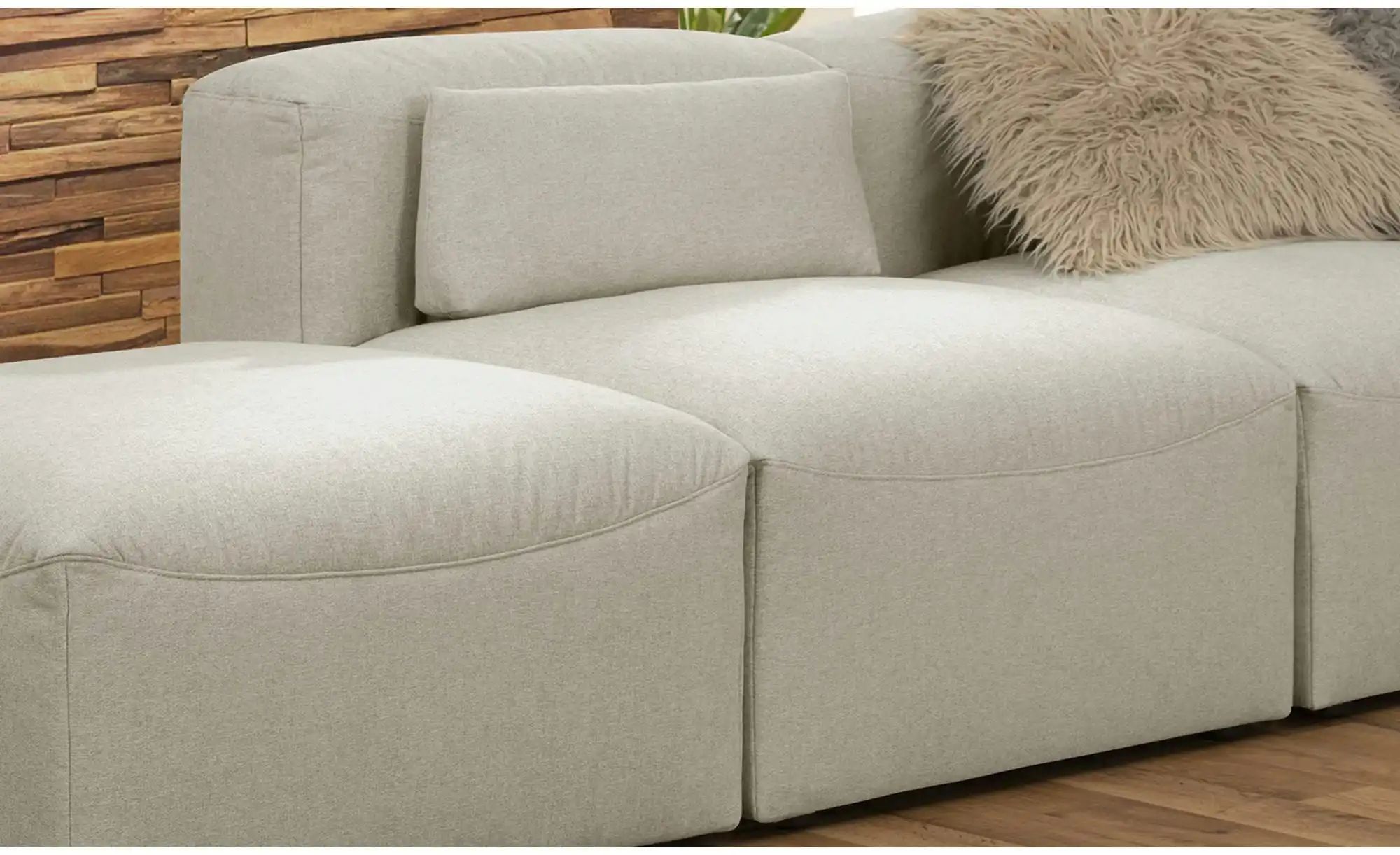 Thumbnail - Max Winzer Ecke Lena ¦ creme ¦ Maße (cm): B: 75 H: 73 Polstermöbel > Sofas > Modulsofas - Höffner