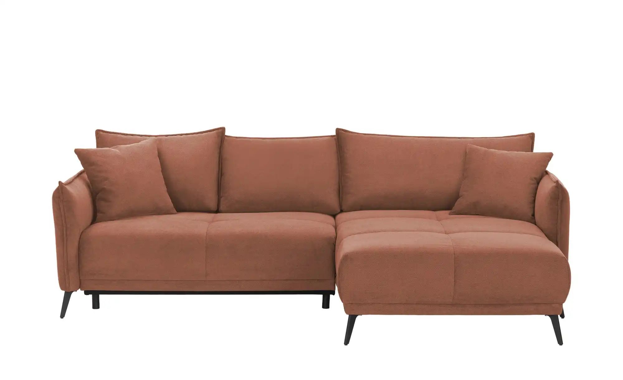 pop Ecksofa  Vega De Luxe ¦ orange ¦ Maße (cm): B: 305 H: 91 T: 192.0 Polst günstig online kaufen