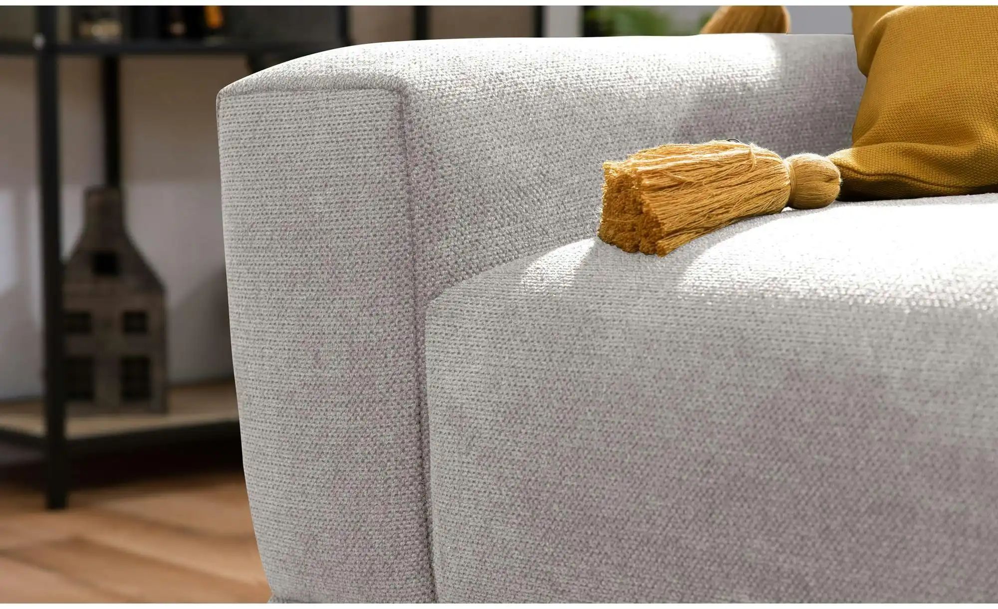 Thumbnail - Max Winzer Sofa 2 5-Sitzer ¦ silber ¦ Maße (cm): B: 202 H: 70 Polstermöbel > Sofas > 3-Sitzer - Höffner