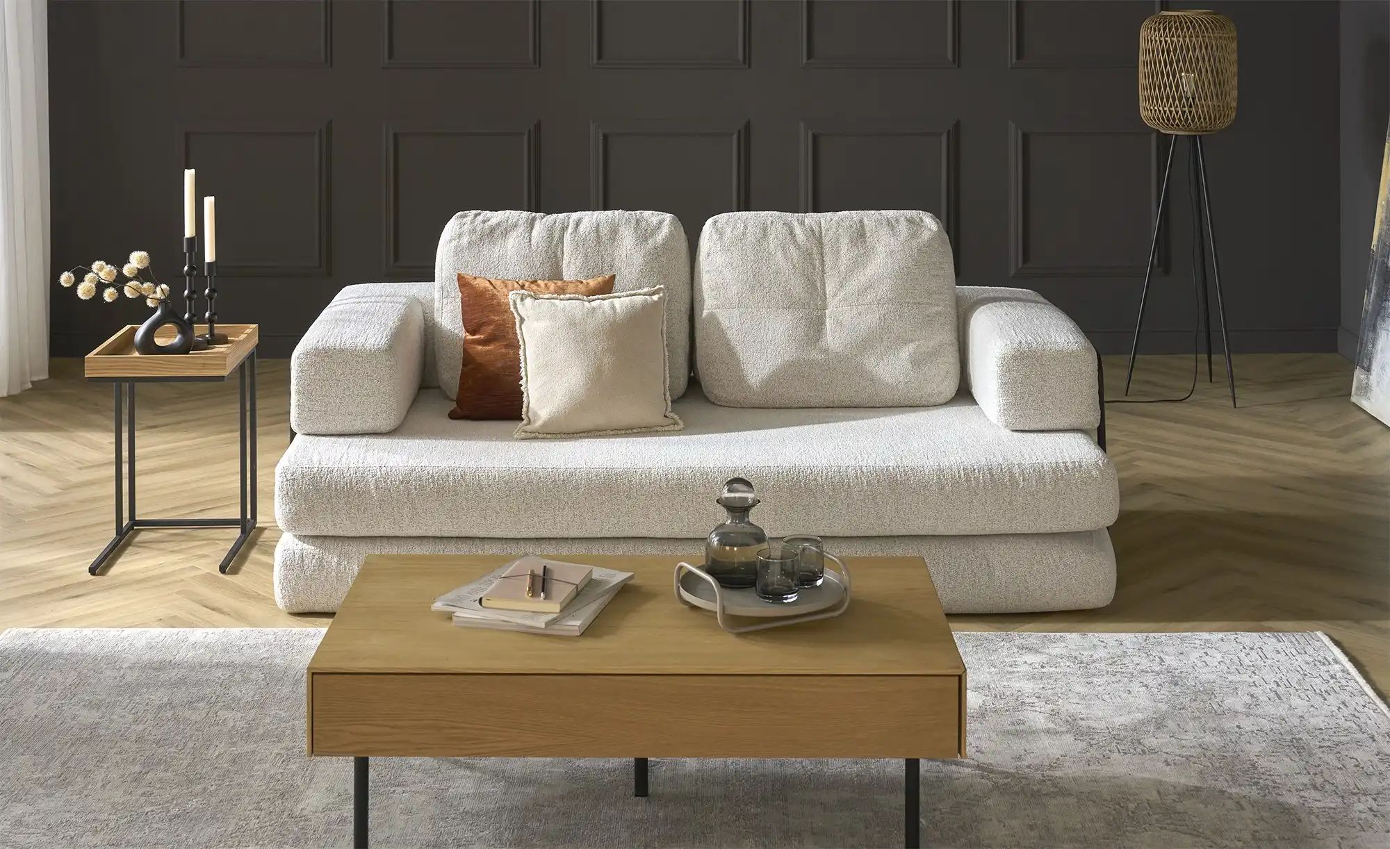 Thumbnail - Big Sofa vakuumiert Ladanie ¦ beige ¦ Maße (cm): B: 200 H: 62 T: 100.0 Polstermöbel > Sofas > 2-Sitzer - Höffner