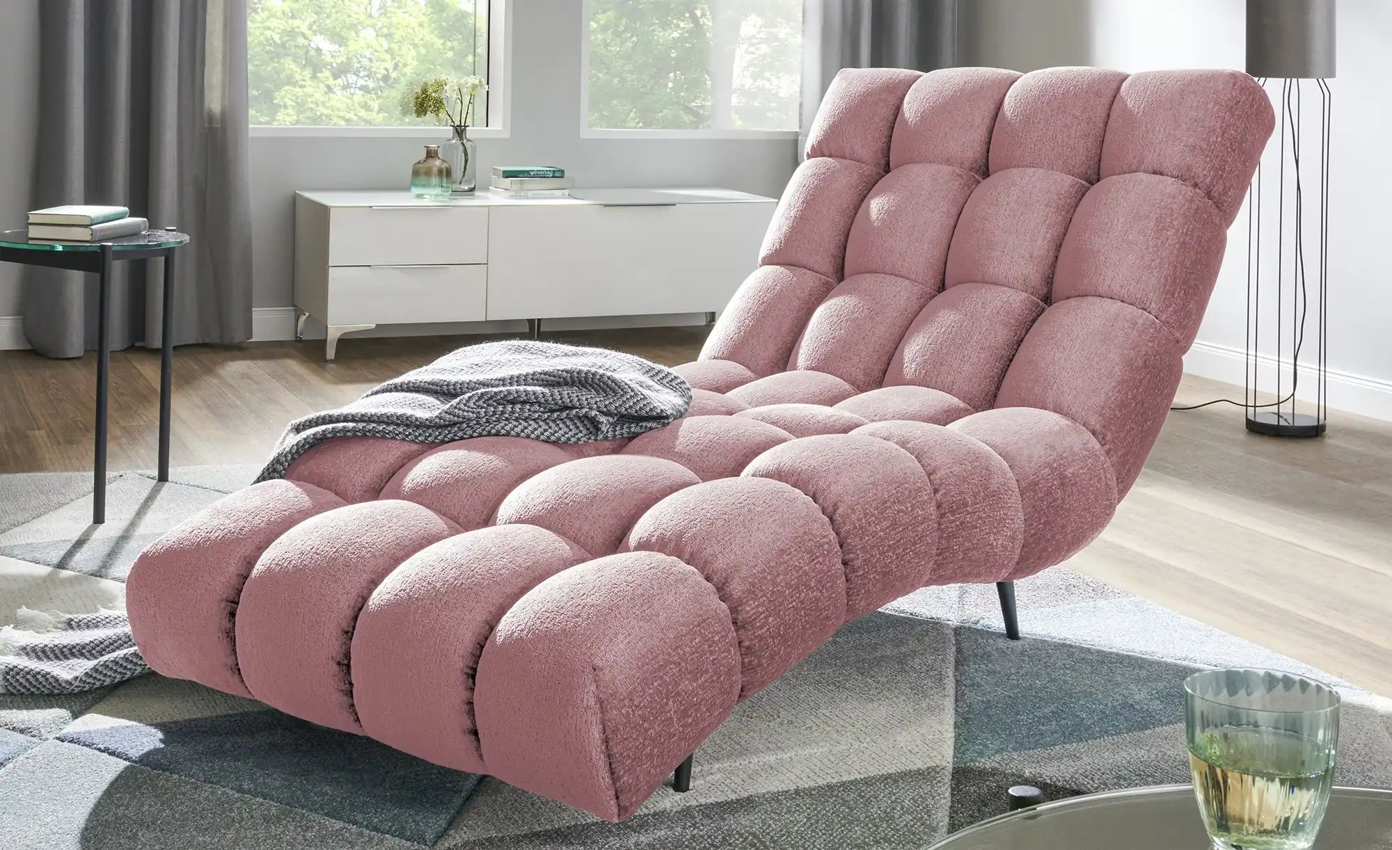 switch Relaxliege  Delphi ¦ rosa/pink ¦ Maße (cm): B: 80 H: 91 T: 166.0 Pol günstig online kaufen